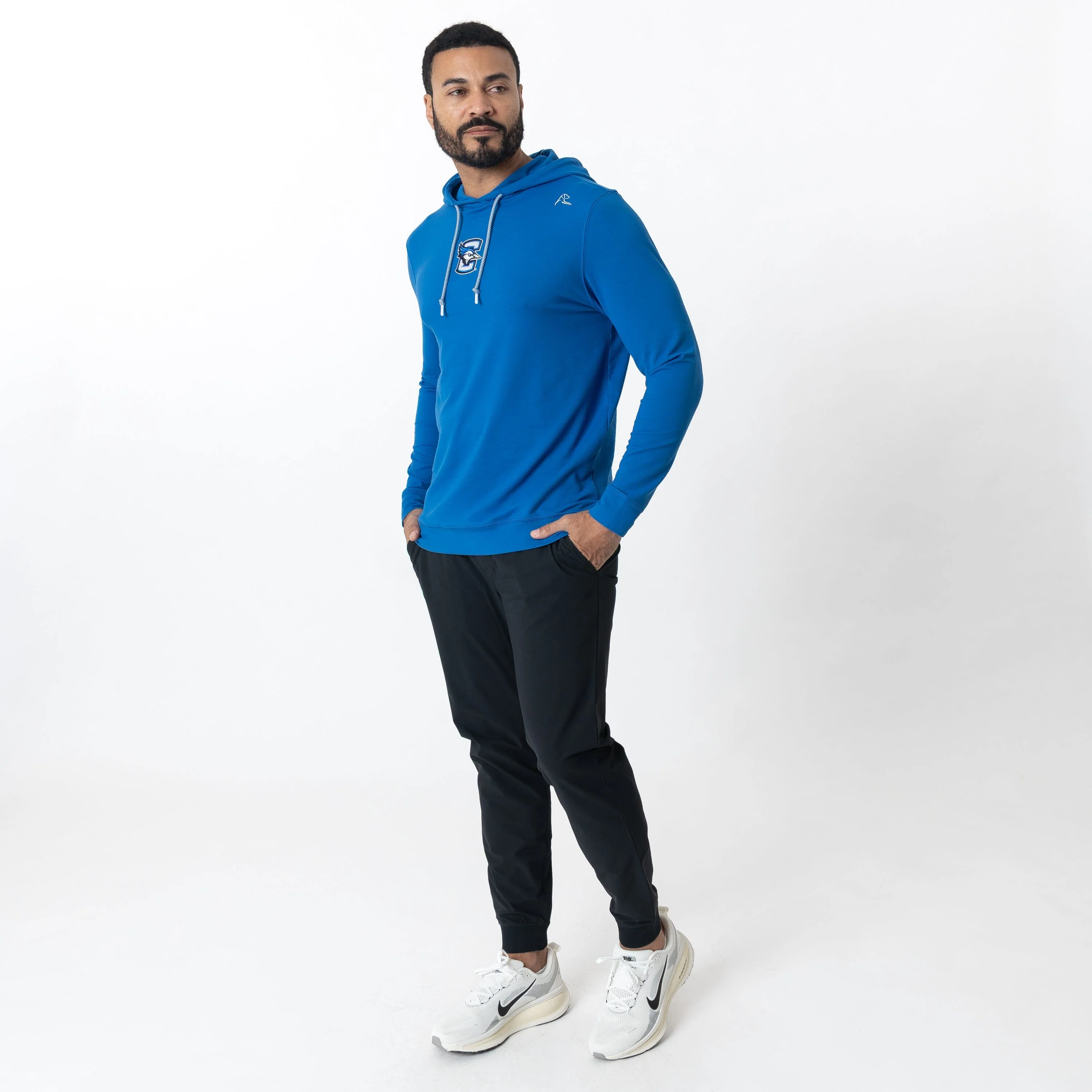 Hesi Collegiate Hoodie - Creighton | Solid - Cobalt Blue - Creighton - 1 - Image 6