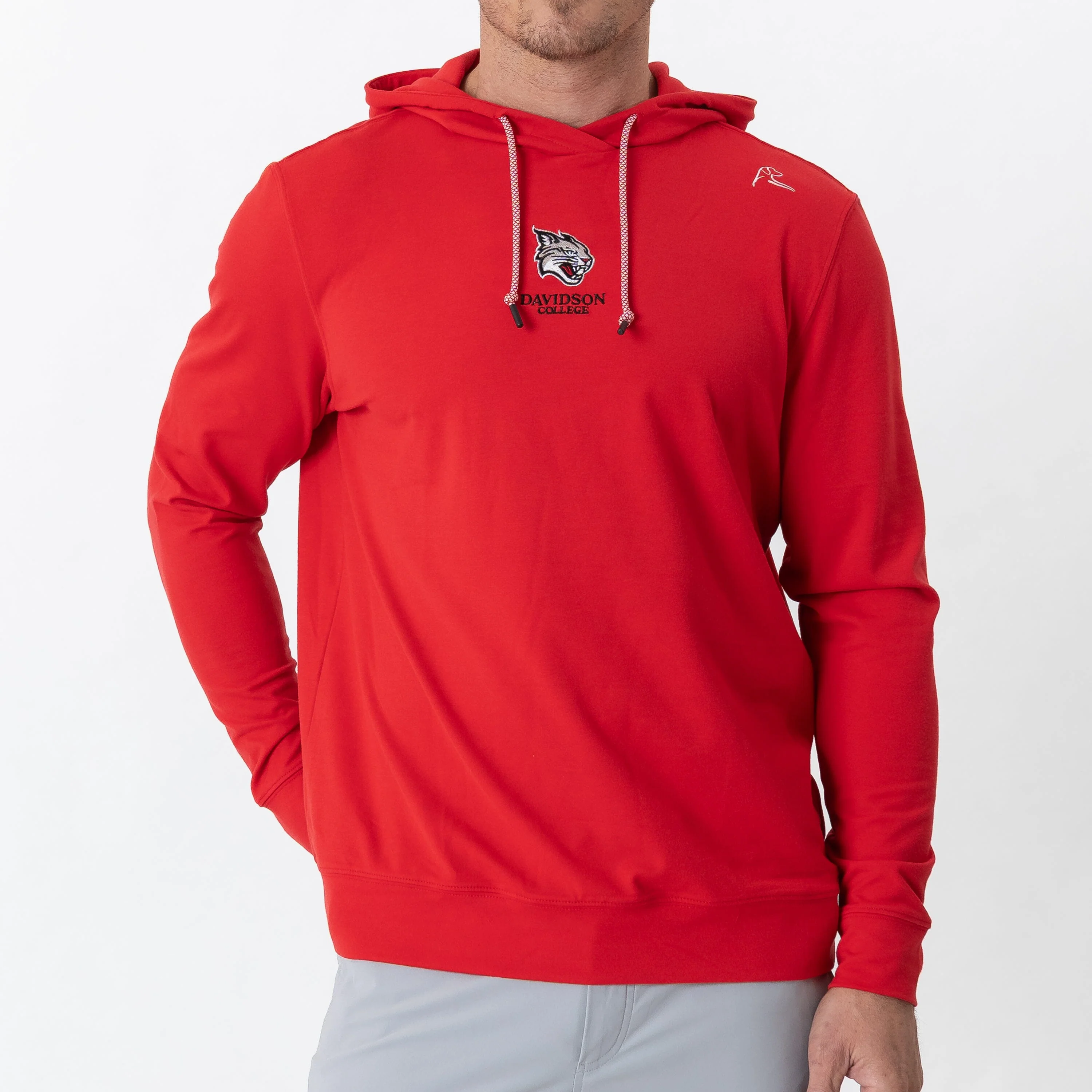 Hesi Collegiate Hoodie - Davidson | Solid - Cherry Red - Davidson - 1