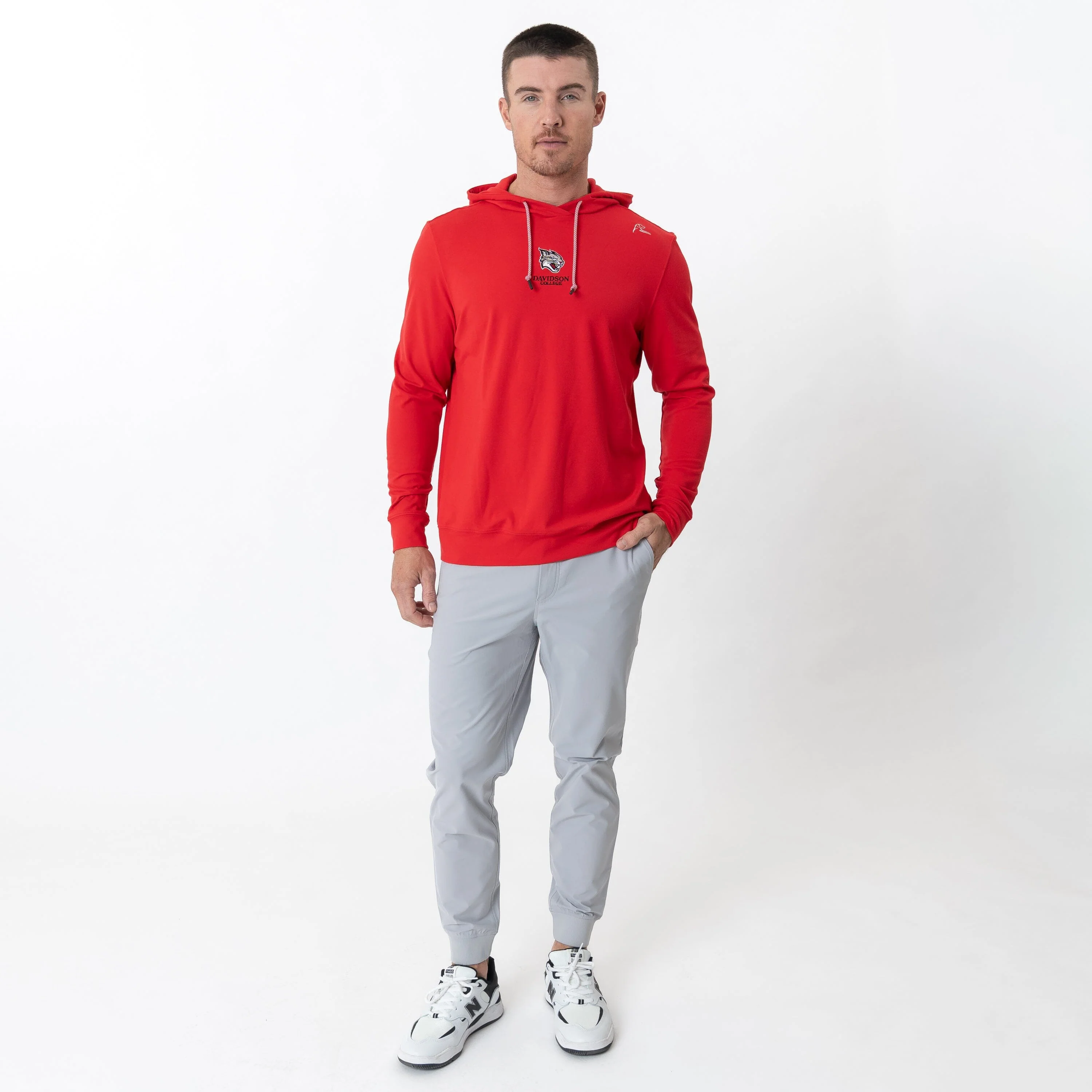 Hesi Collegiate Hoodie - Davidson | Solid - Cherry Red - Davidson - 1 - Image 6
