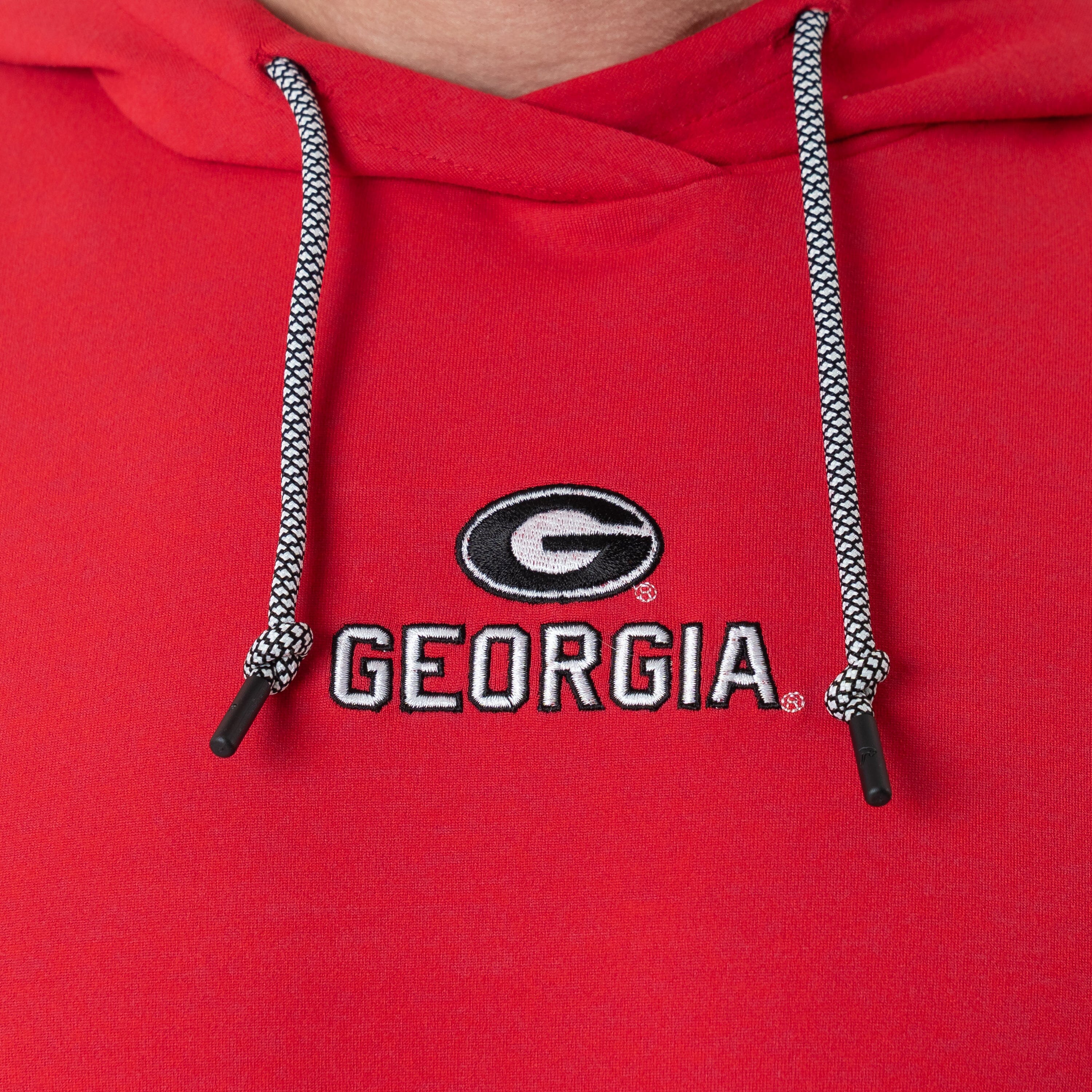 Hesi Collegiate Hoodie - Georgia | Solid - Roar Red - Georgia - 2 - Image 4