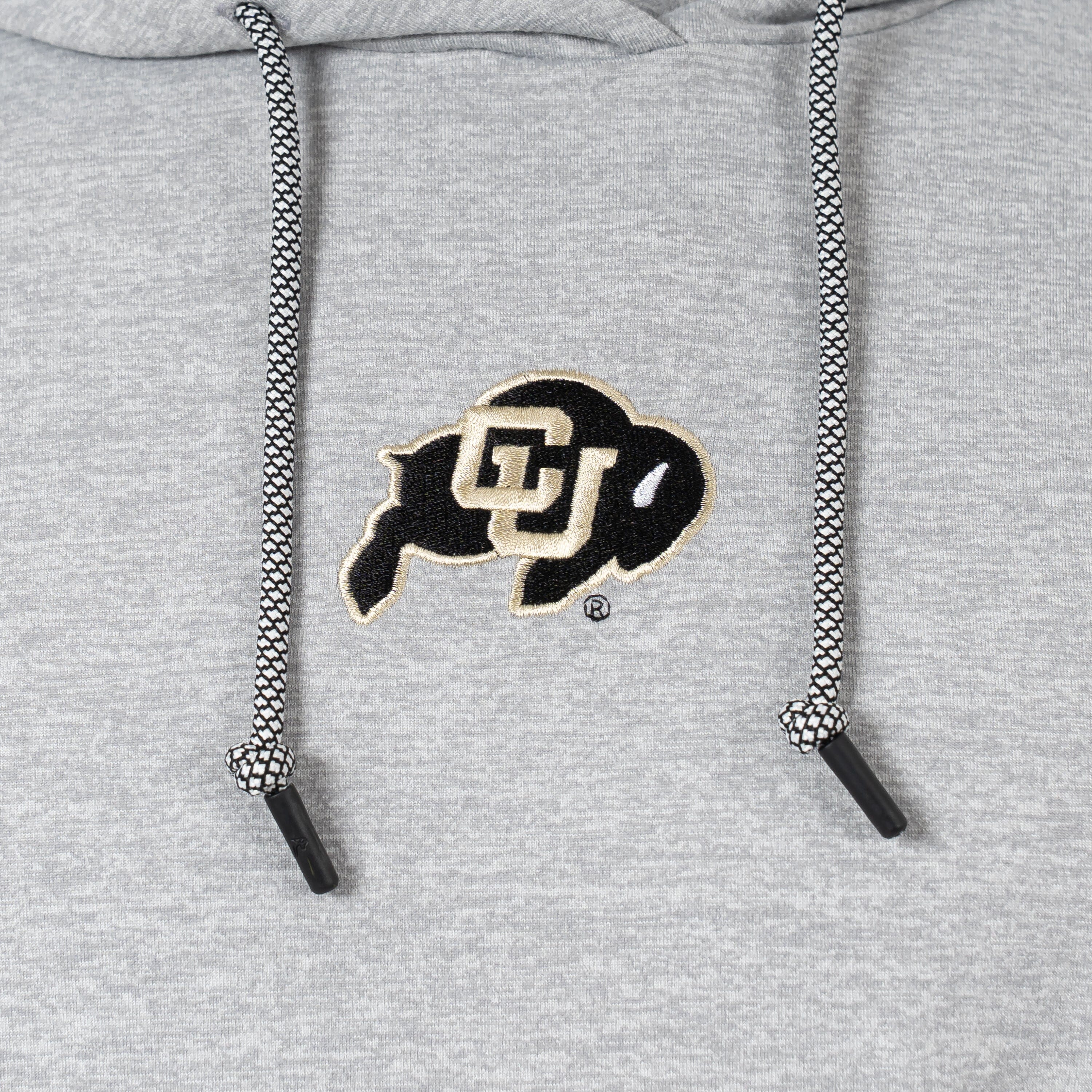 Hesi Collegiate Hoodie - Colorado | Heather - Stainless Steel/White - Colorado - 1 - Image 2