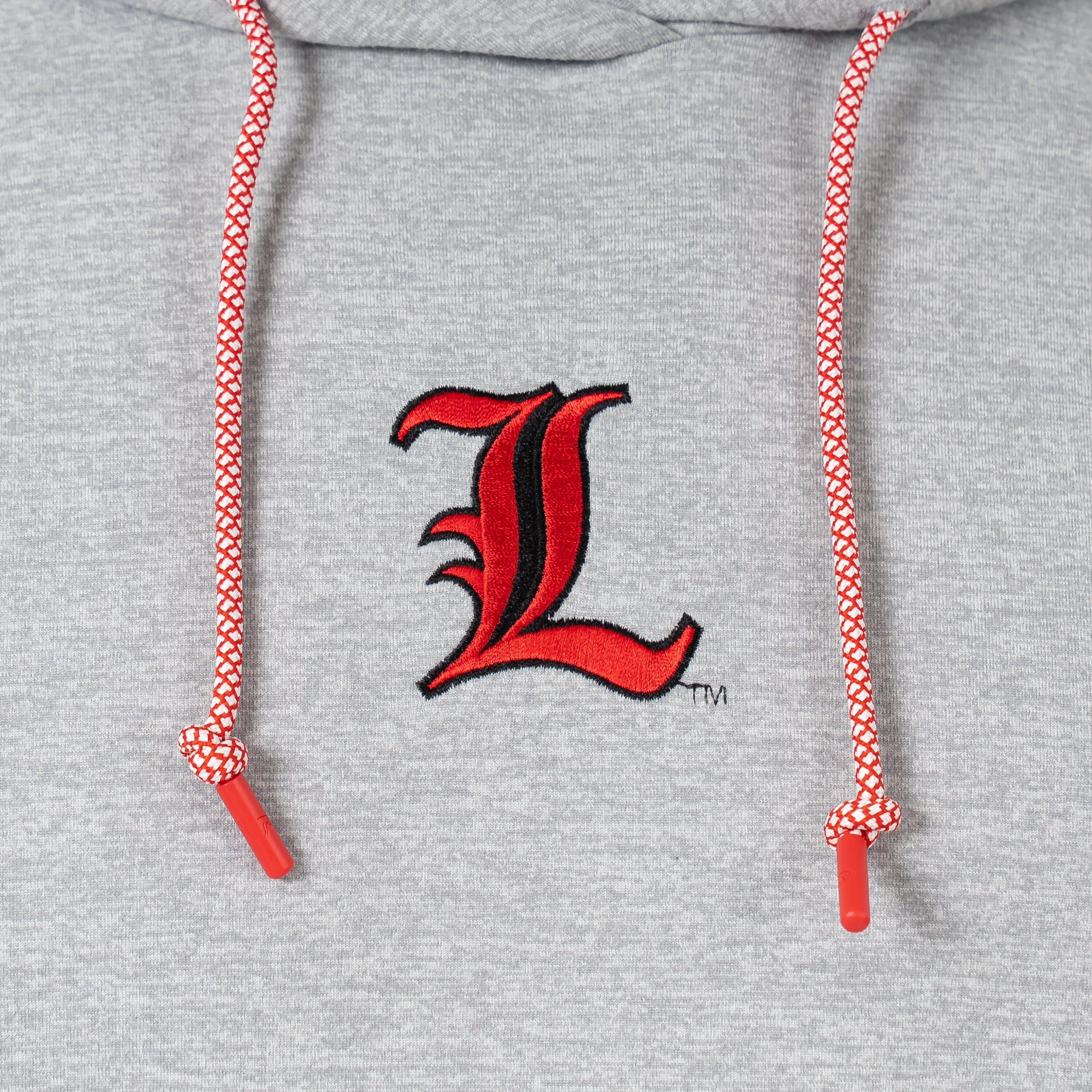 Hesi Collegiate Hoodie - Louisville | Heather - Stainless Steel/White - Louisville - 1 - Image 2