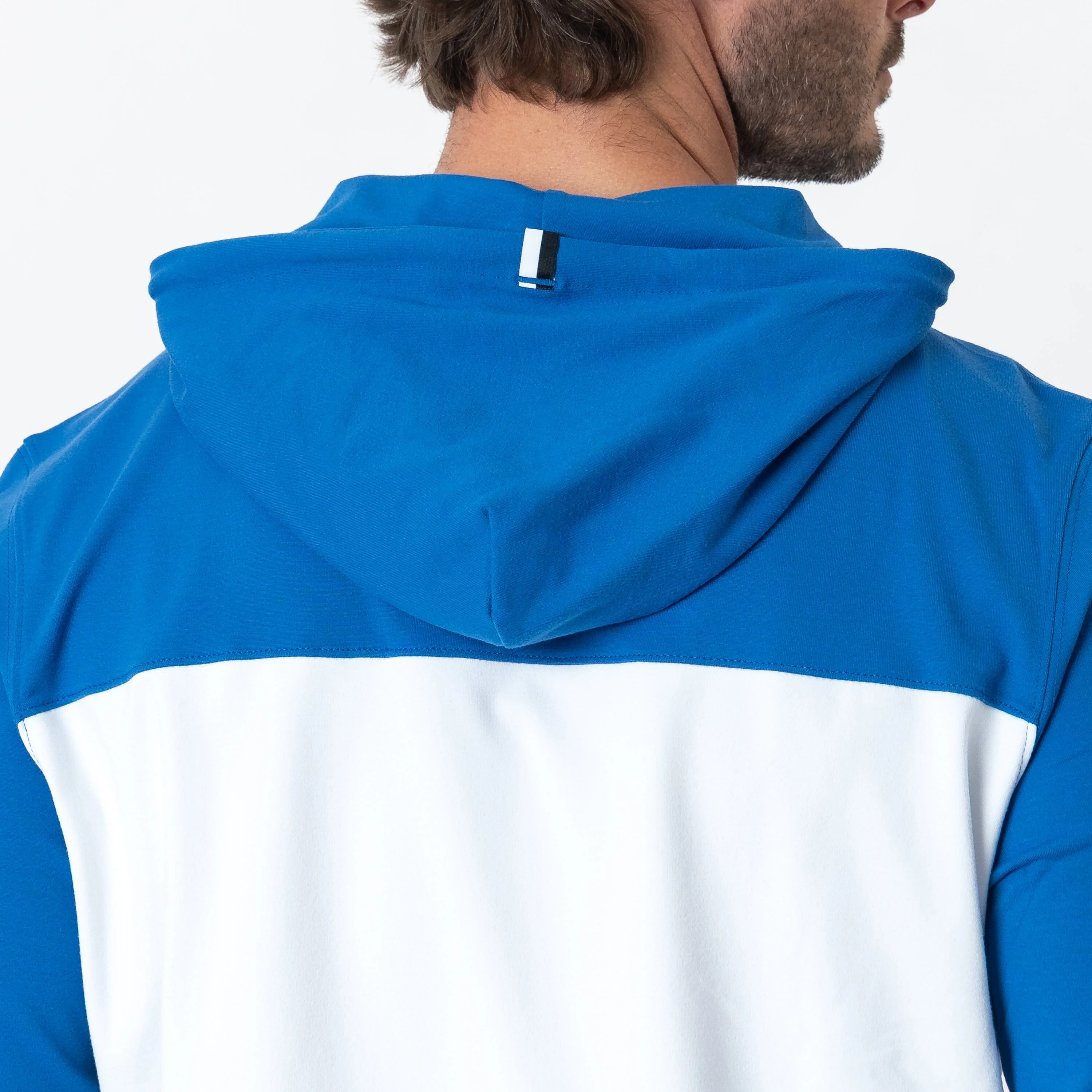 Hesi Collegiate Hoodie - Kentucky | Colorblock - Azure Blue/White - Kentucky - 1 - Image 3