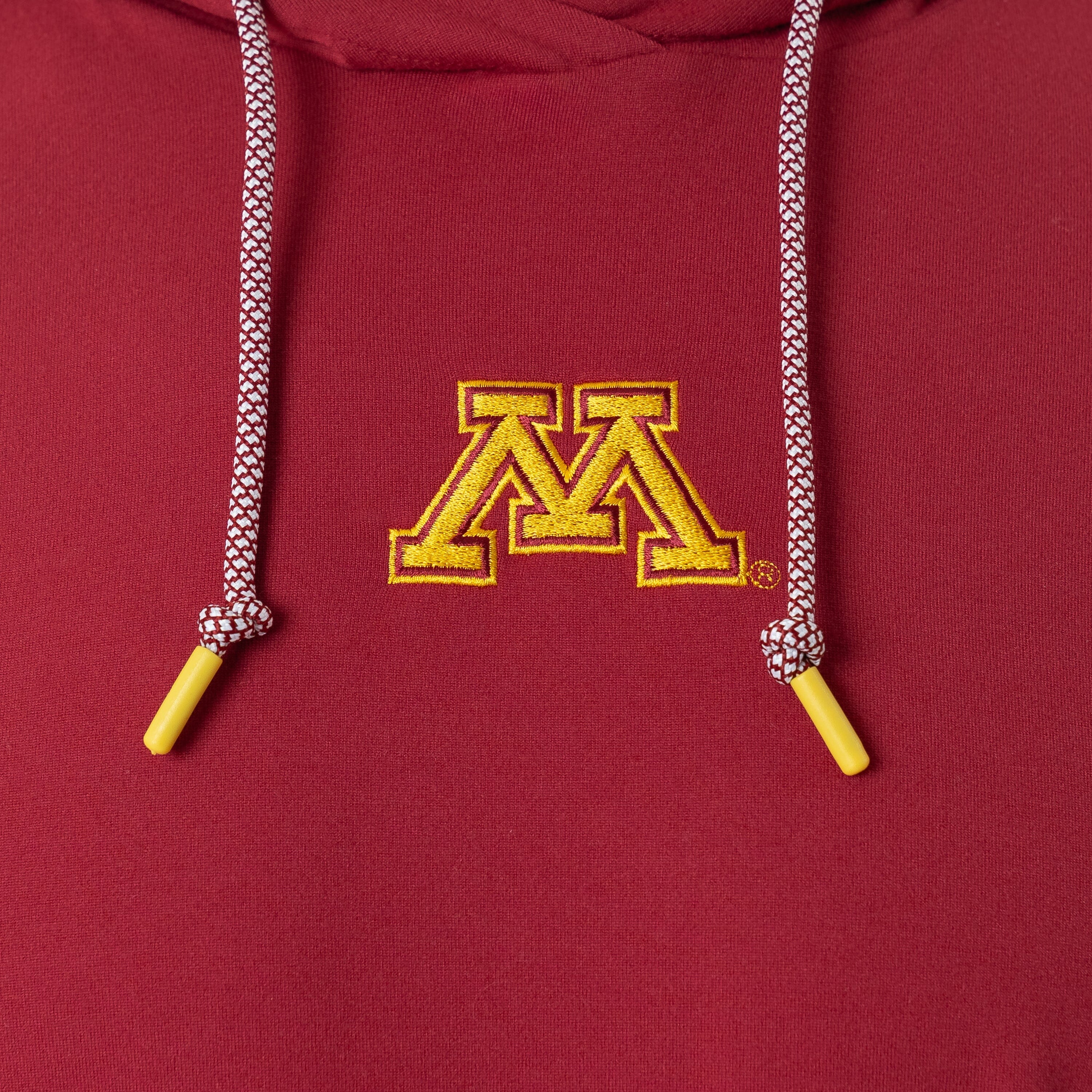 Hesi Collegiate Hoodie - Minnesota | Solid - Dark Red - Minnesota - 1 - Image 4