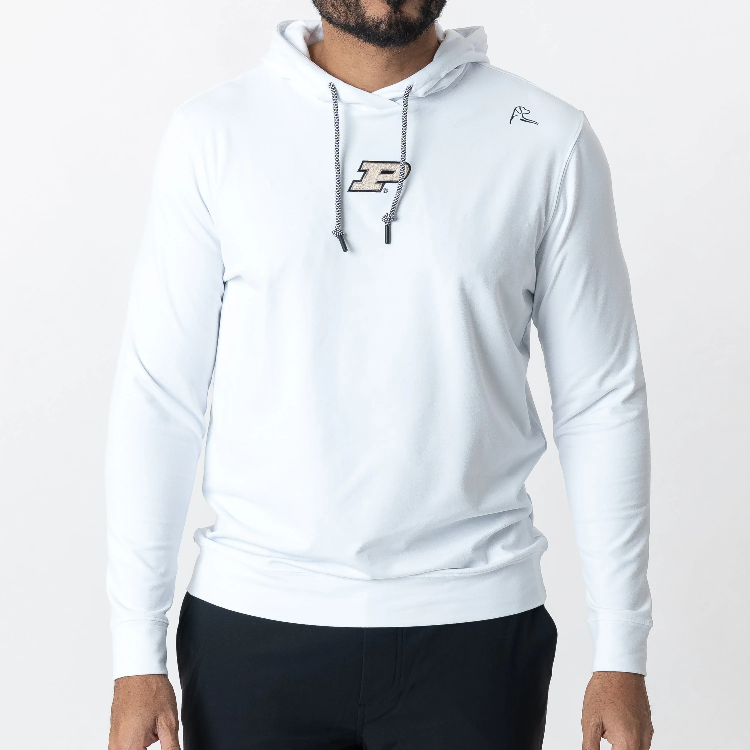 Hesi Collegiate Hoodie - Purdue | Solid - White - Purdue - 1