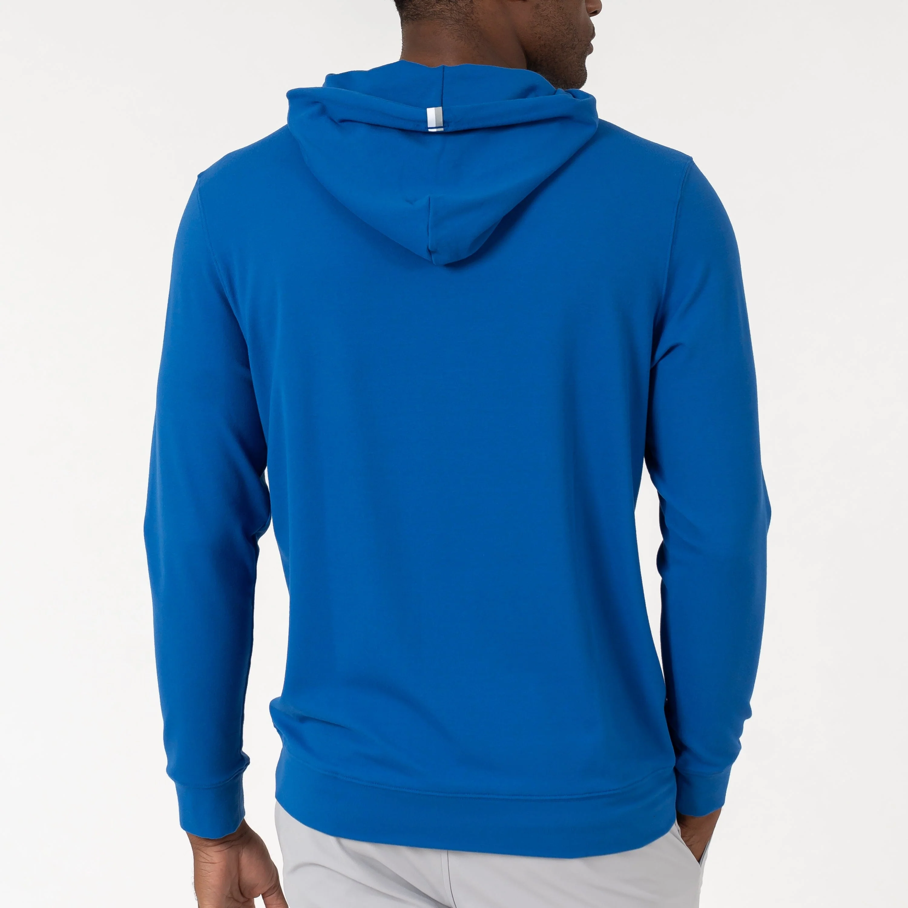 Hesi Collegiate Hoodie - Air Force | Solid - Azure Blue - Air Force - 1 - Image 3