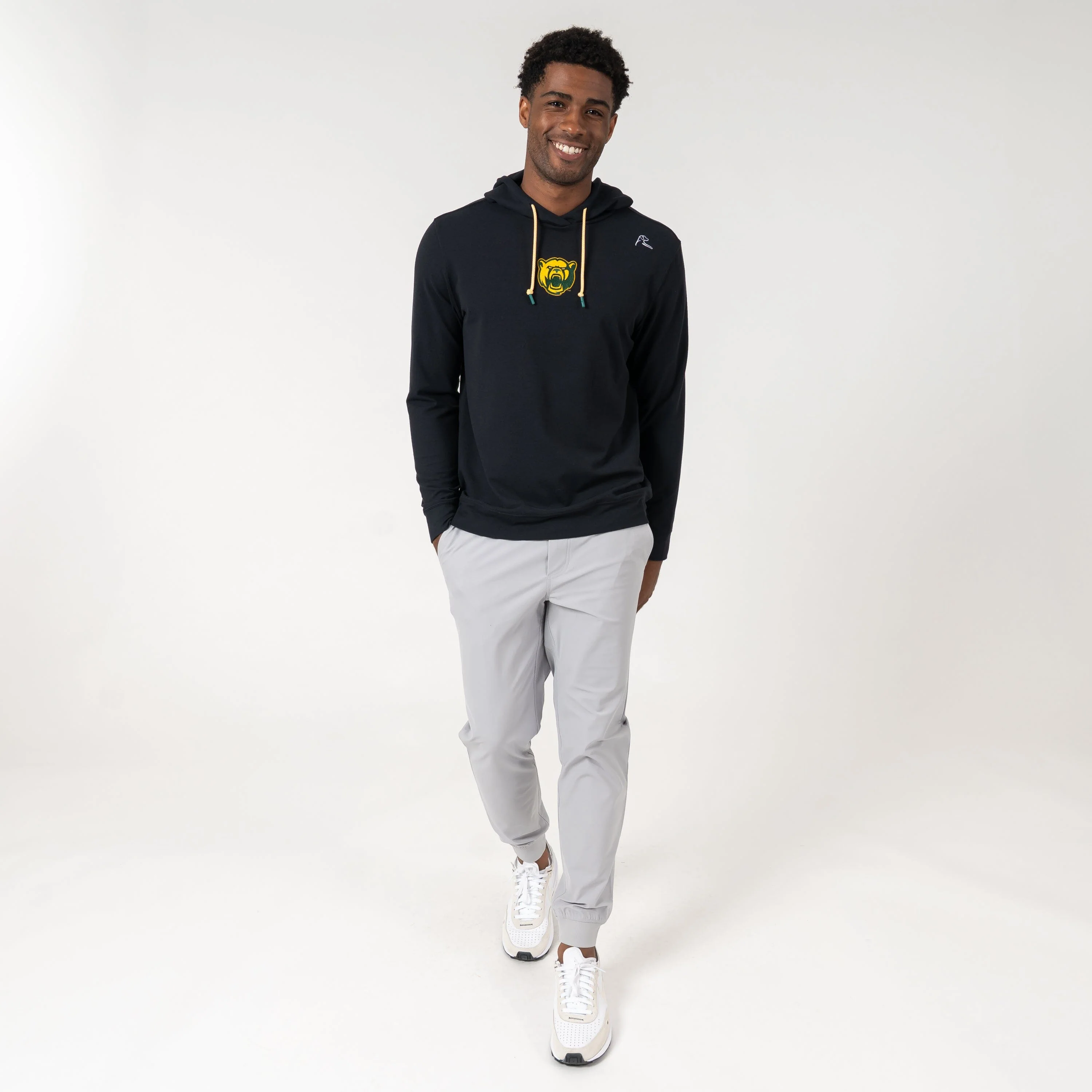 Hesi Collegiate Hoodie - Baylor | Solid - Black - Baylor - 1 - Image 6