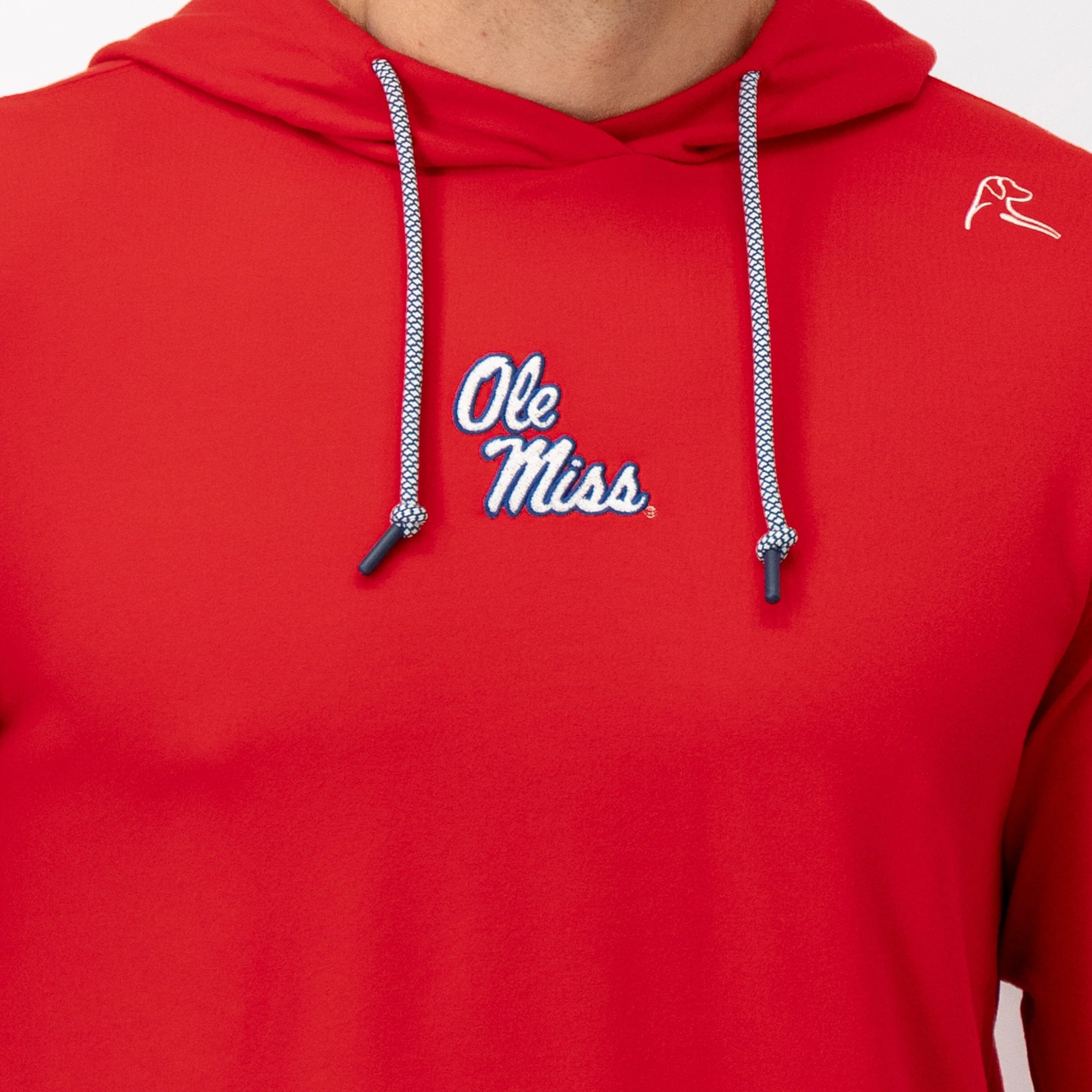 Hesi Collegiate Hoodie - Ole Miss | Solid - Cherry Red - Ole Miss - 1 - Image 2