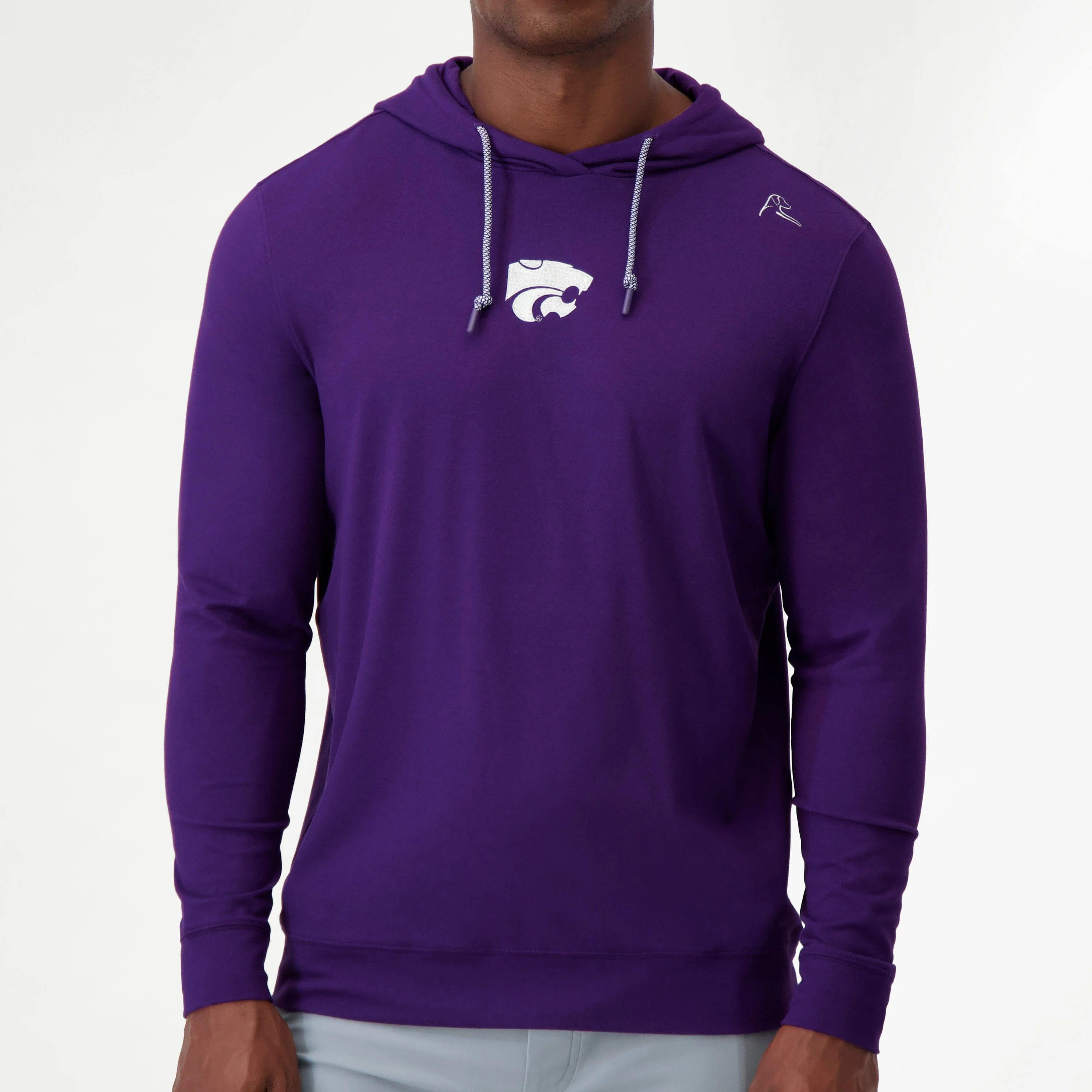 Hesi Collegiate Hoodie - Kansas State | Solid - Dark Violet - Kansas State - 1