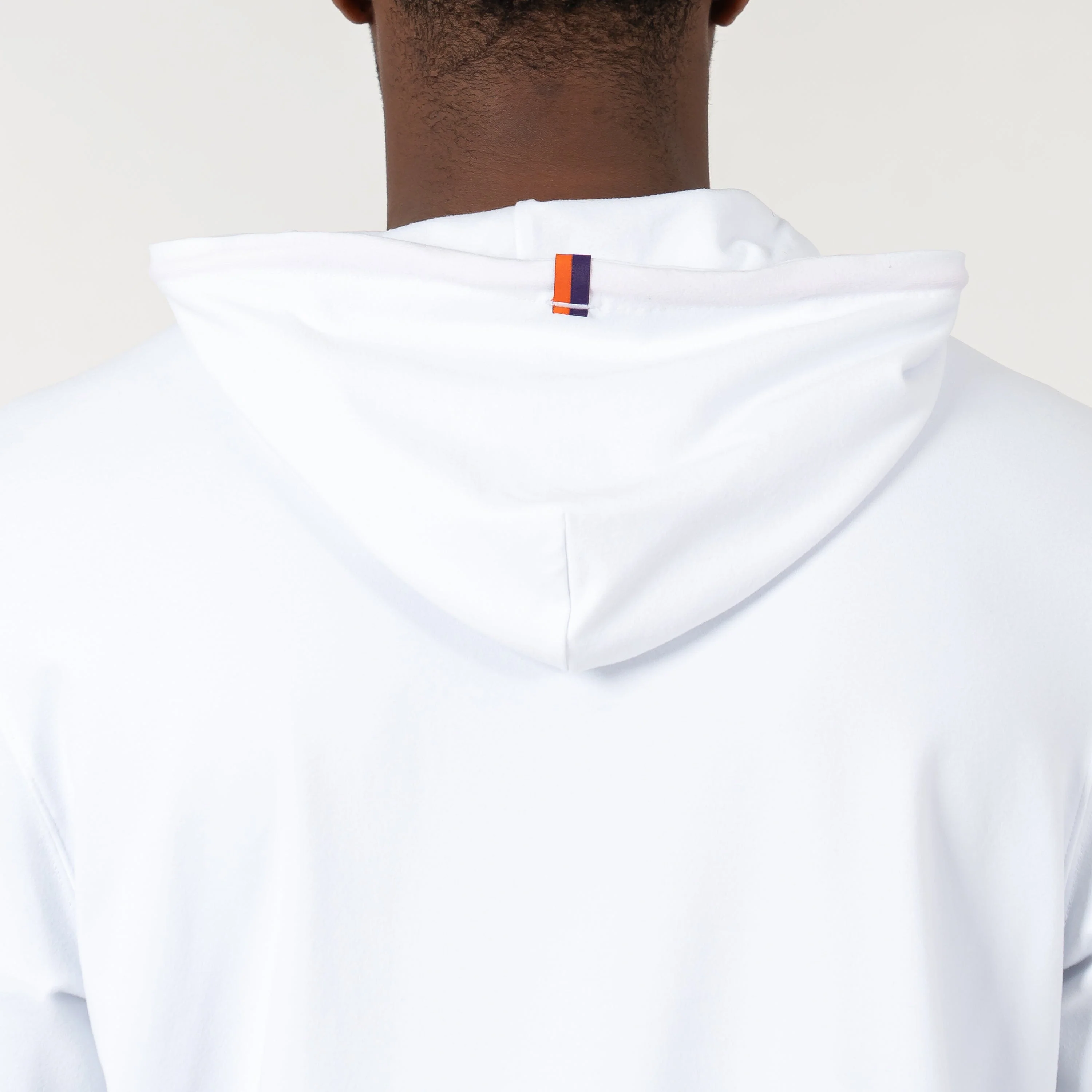 Hesi Collegiate Hoodie - Clemson | Solid - White - Clemson - 1 - Image 4