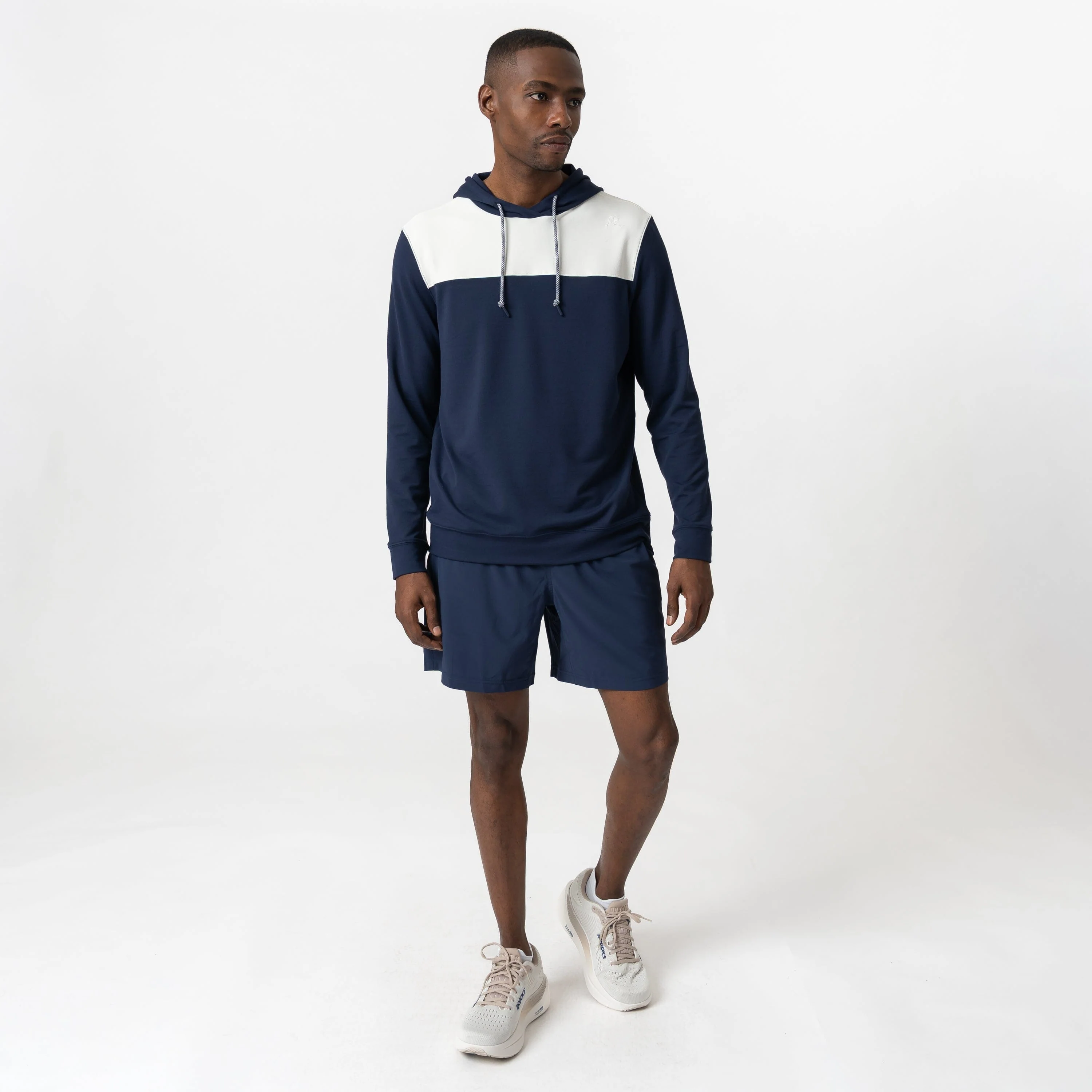 Hesi Performance Hoodie | Colorblock - Fleet Navy/Ivory - Image 6