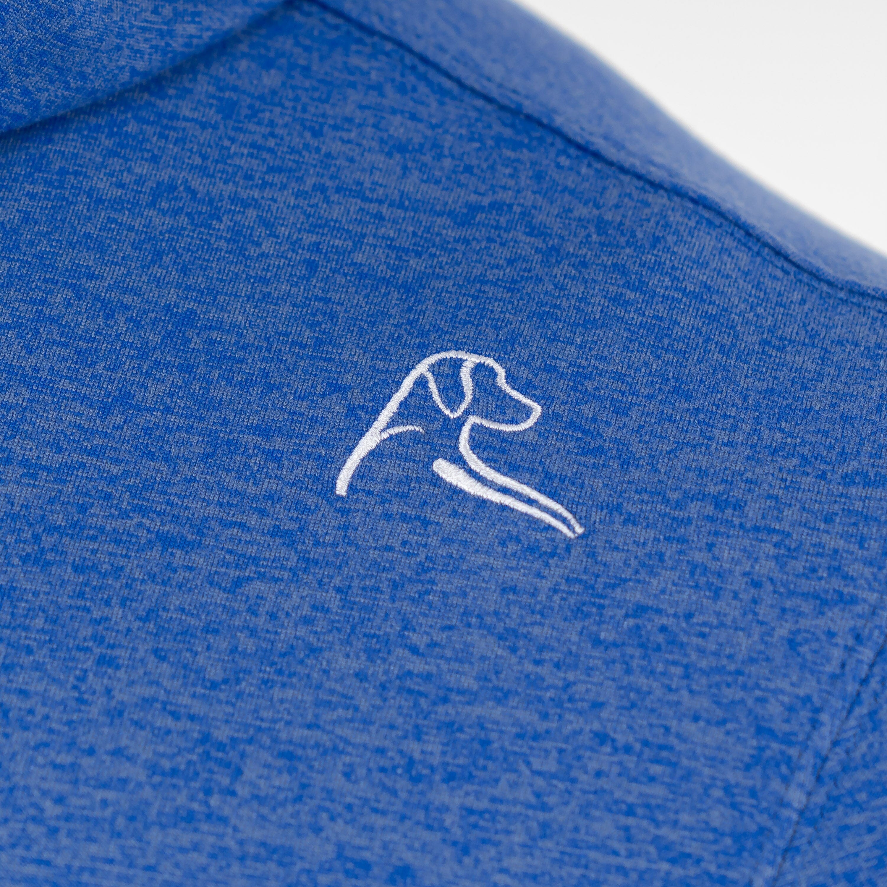 Hesi Performance Hoodie | Heather - Deep Blue/Blue Jay - Image 5