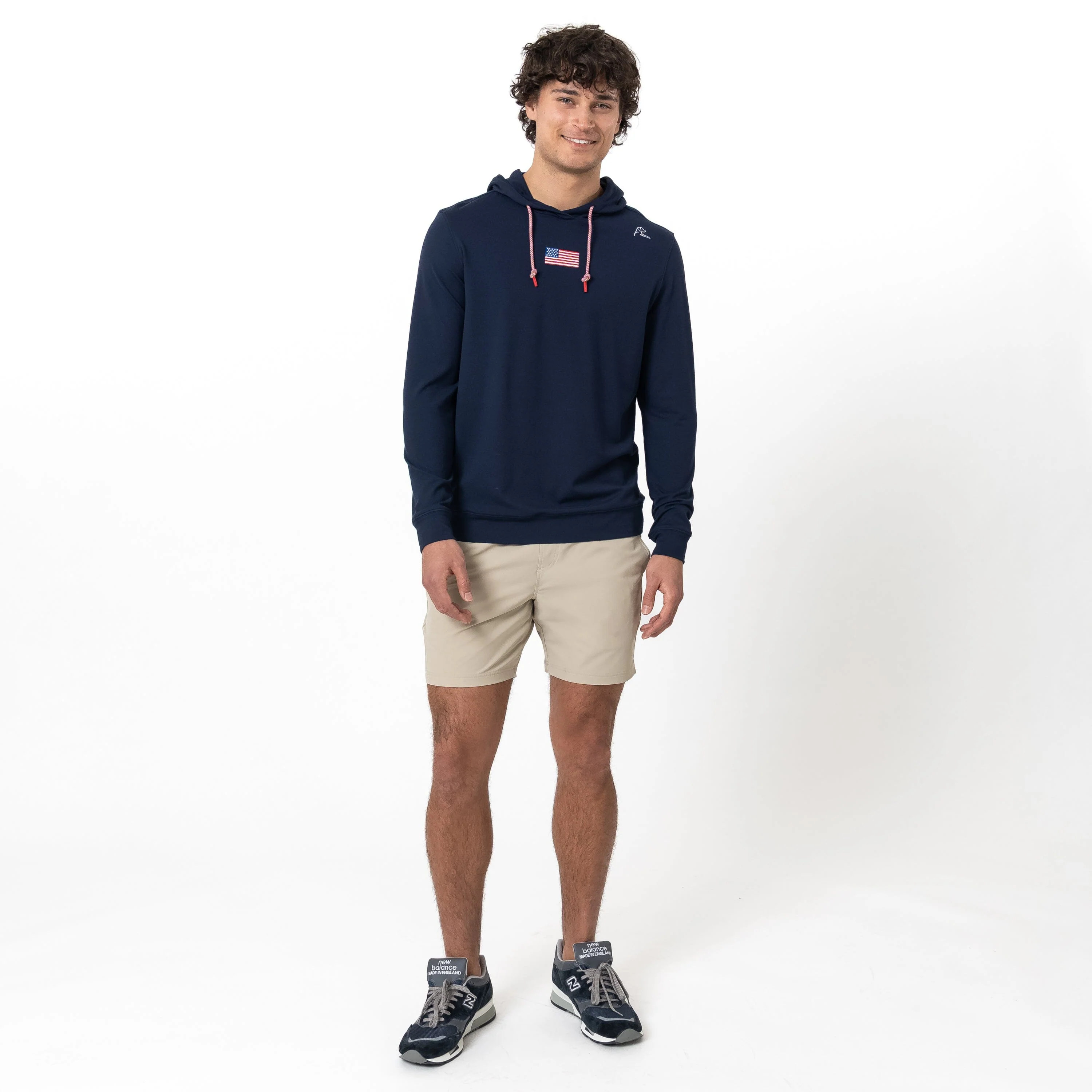 Hesi Performance Hoodie | Solid - Fleet Navy - USA - Image 6