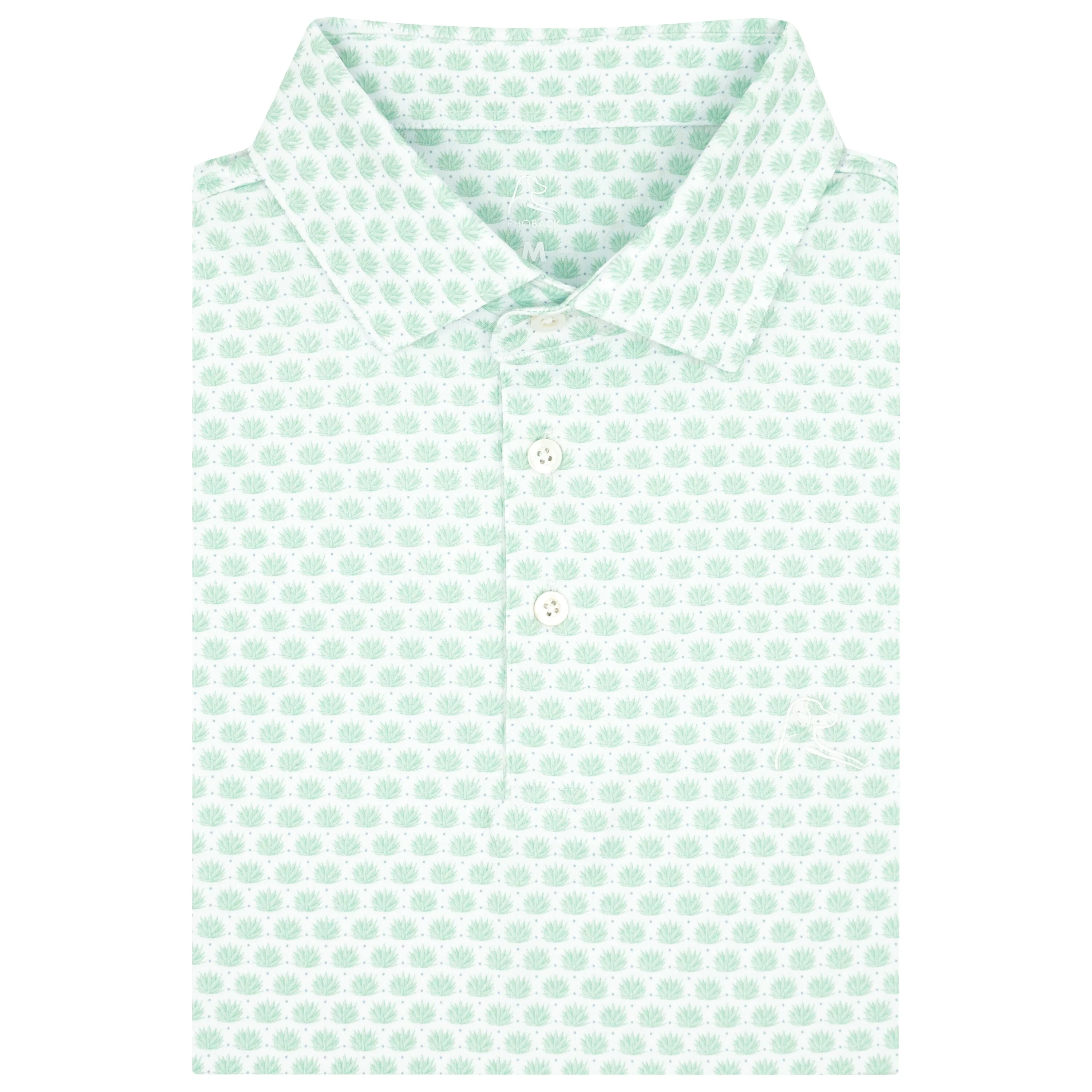 The Agave 3.0 | Performance Polo | The Agave 3.0 - White/Seafoam