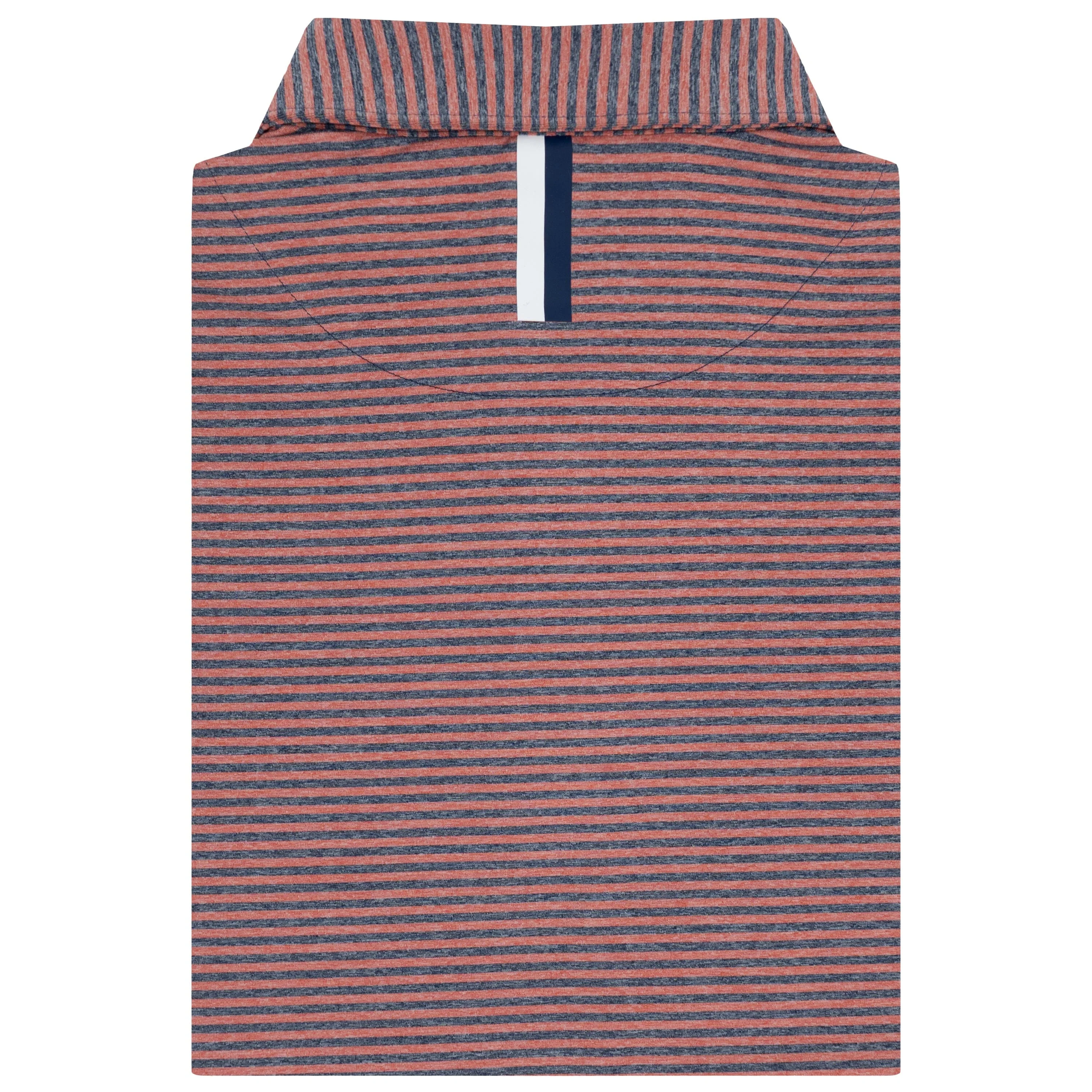 The Barts Heather Stripe | Performance Polo | The Barts Heather Stripe - Rouge Red/Fleet Navy - Image 2