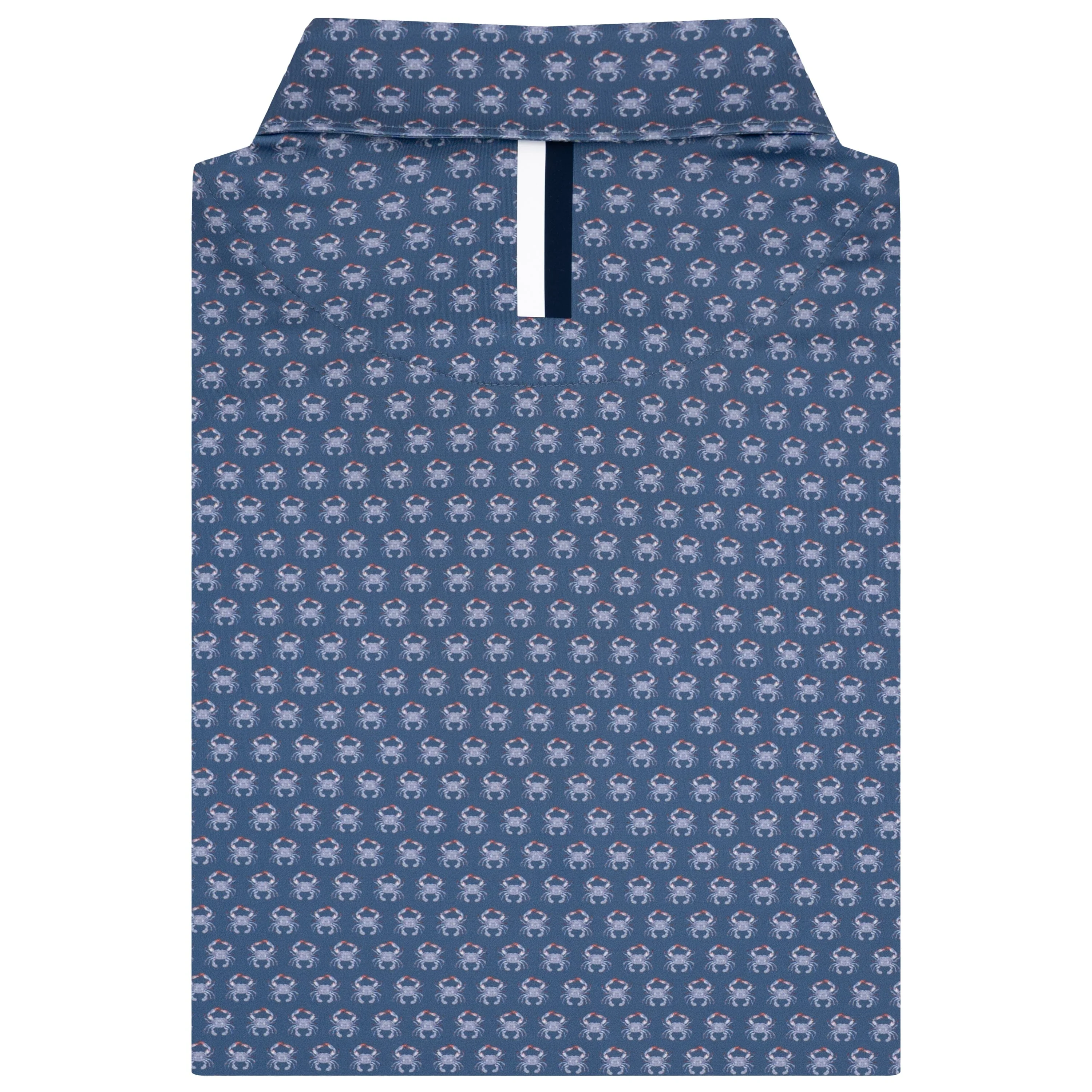 The Blue Crab | Performance Polo | The Blue Crab - Coastal Blue/Prussian Blue - Image 2