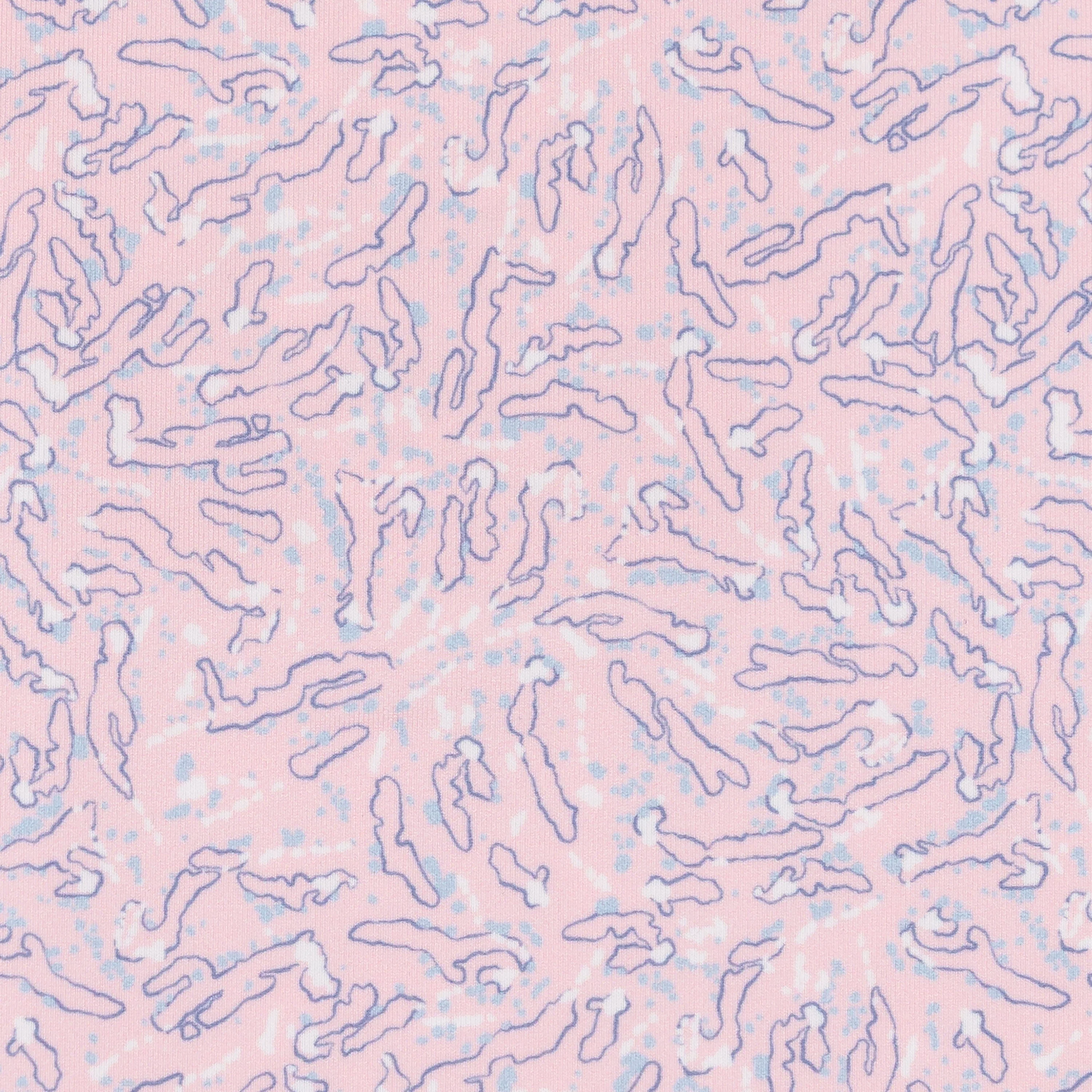 The Course Map | Performance Polo | The Course Map - Lotus Pink/White - Image 5