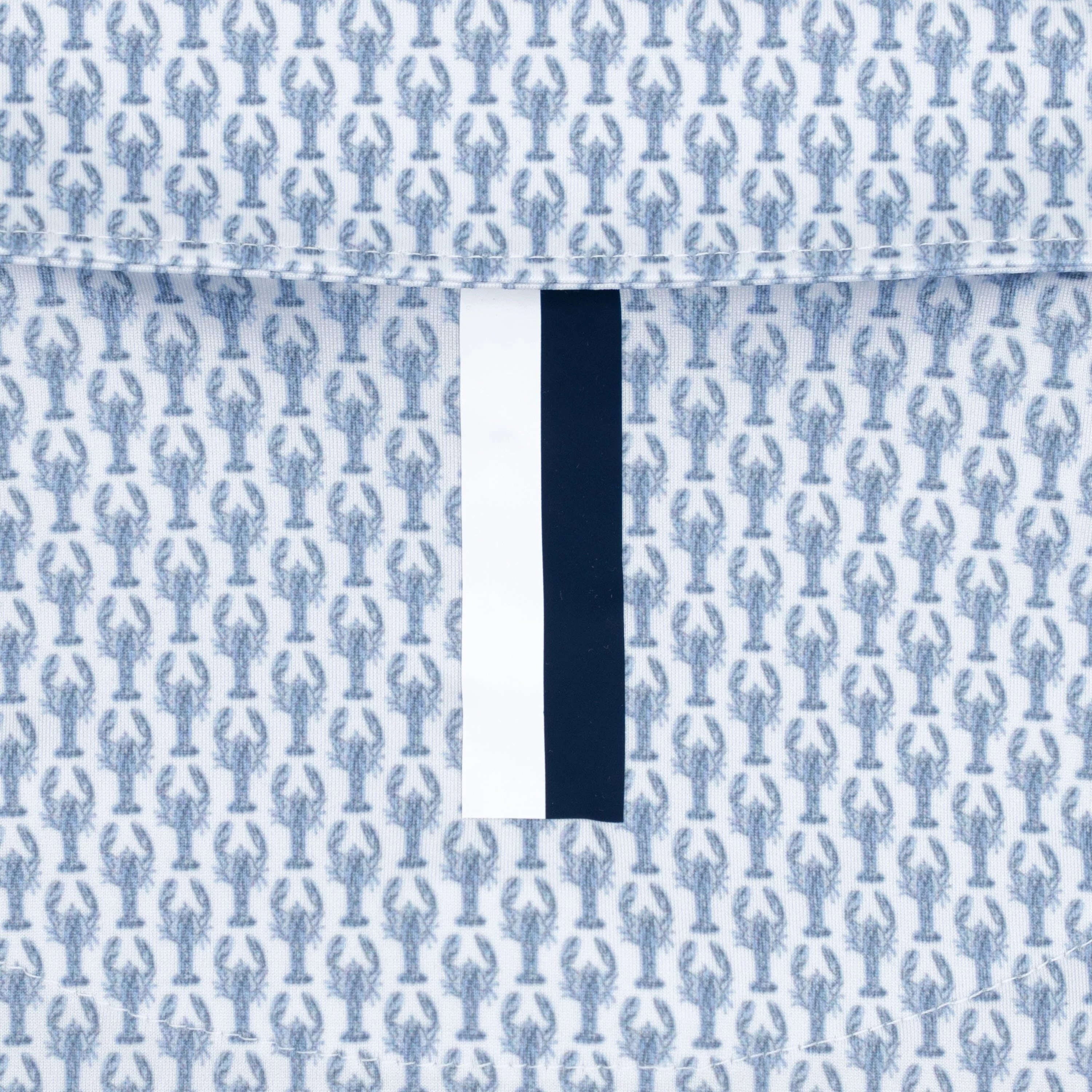The Lobster | Performance Polo | The Lobster - White/Potomac Blue - Image 4