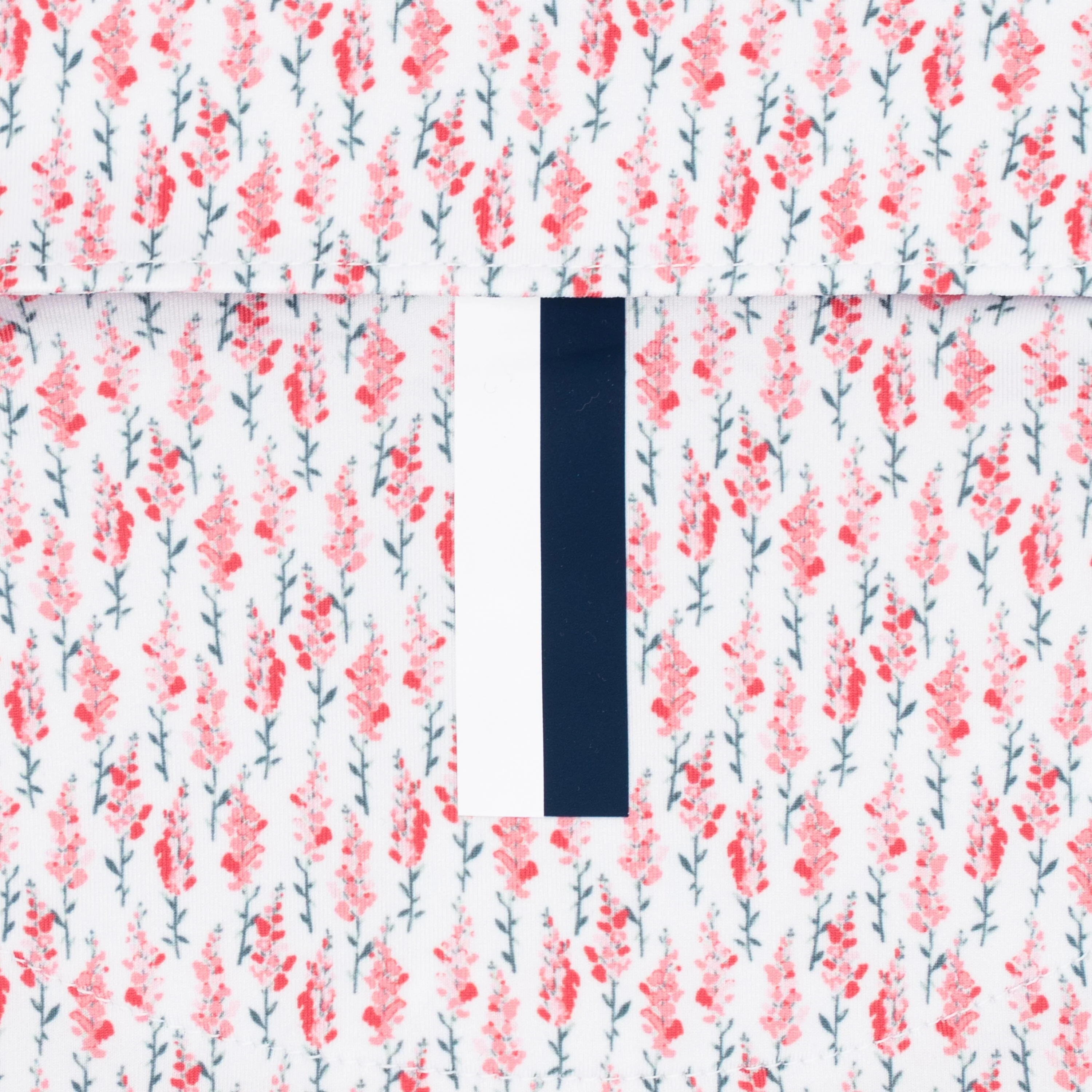 The Snapdragon | Performance Polo | The Snapdragon - White/Azalea Pink - Image 4