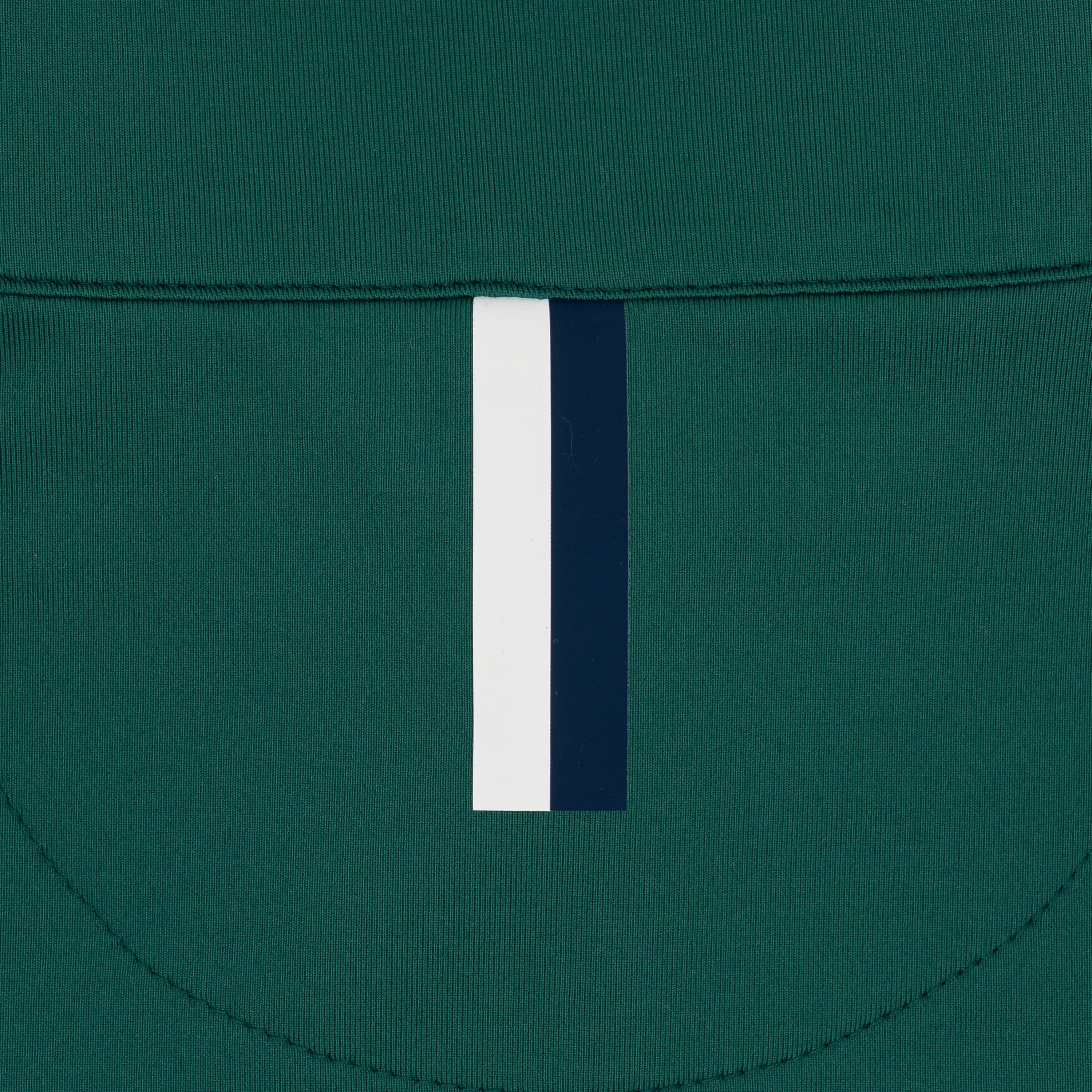 Horizon Block Performance Q-Zip | The Horizon Block - Fleet Navy/Fairway Green/Ivory - Image 4