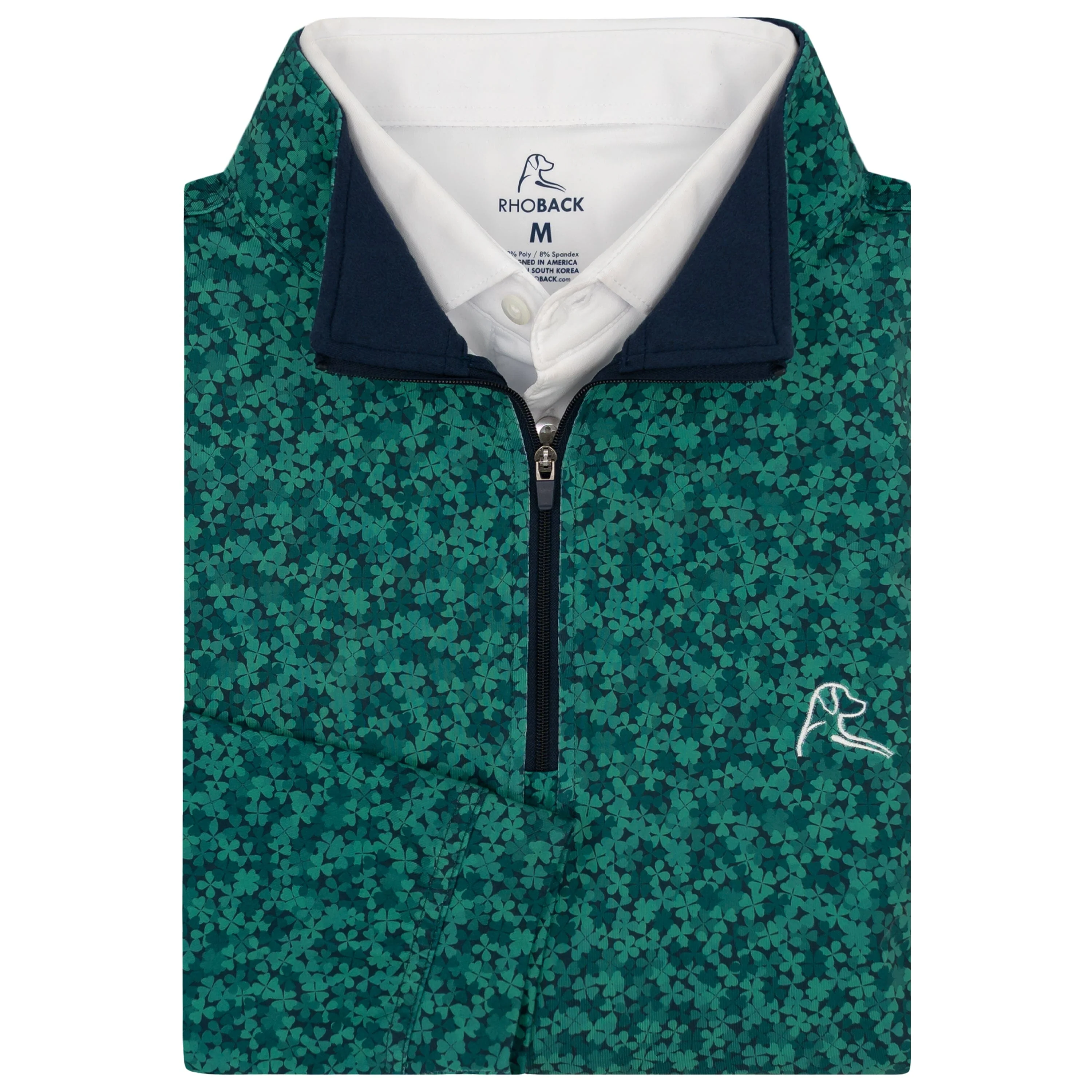 Irish Camo Performance Q-Zip | The Irish Camo - Ponderosa Green