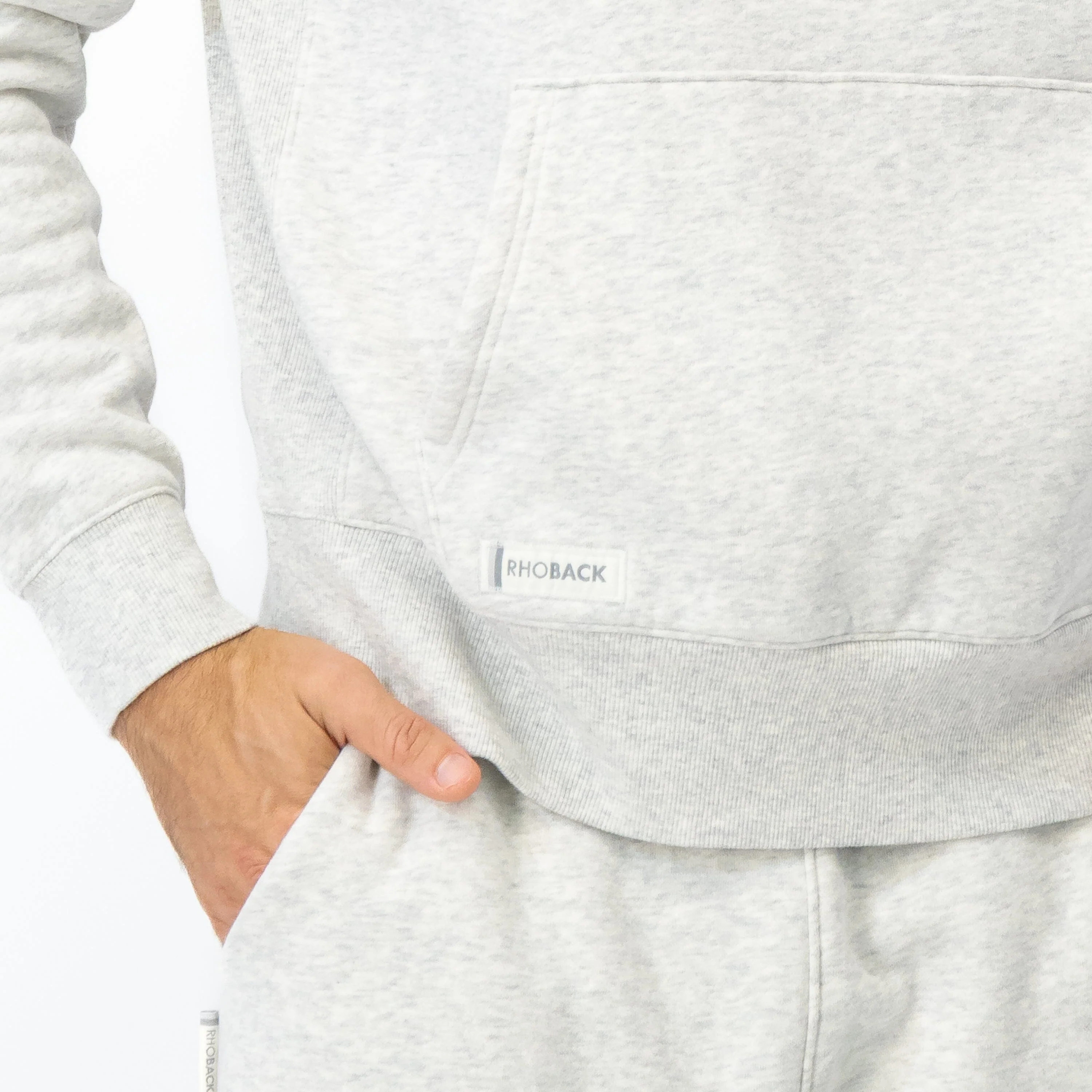 Ready Hoodie | Heather - Ivory - Image 4
