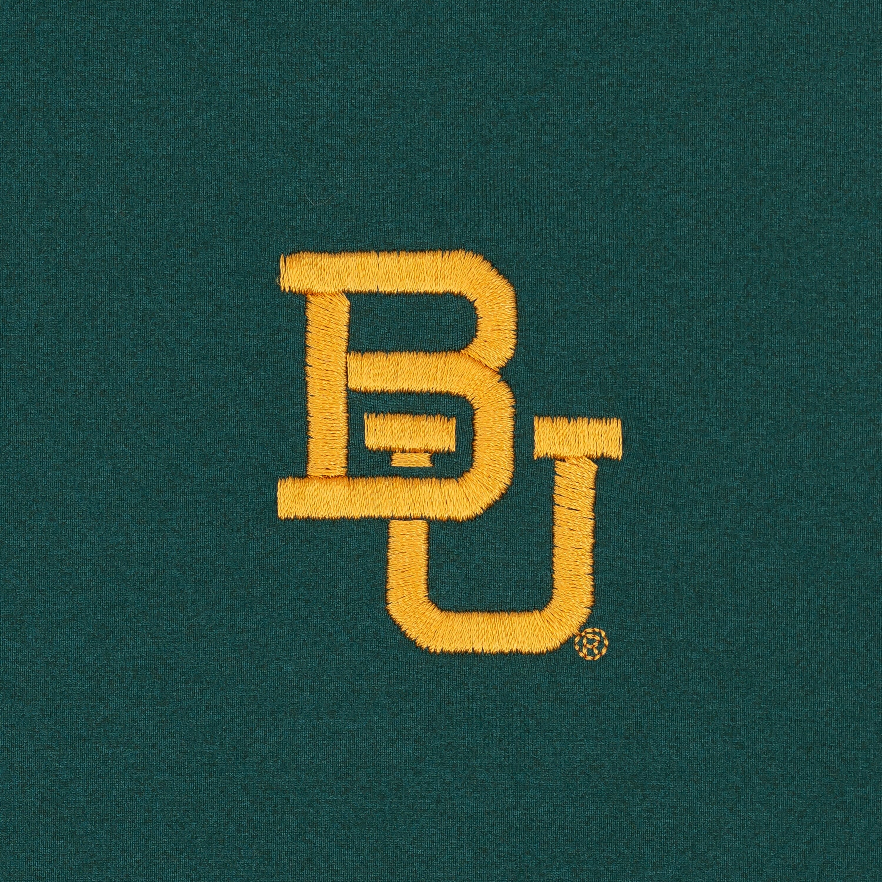 Solid Collegiate Q-Zip - Baylor | Solid - Evergreen - Baylor - 2 - Image 3