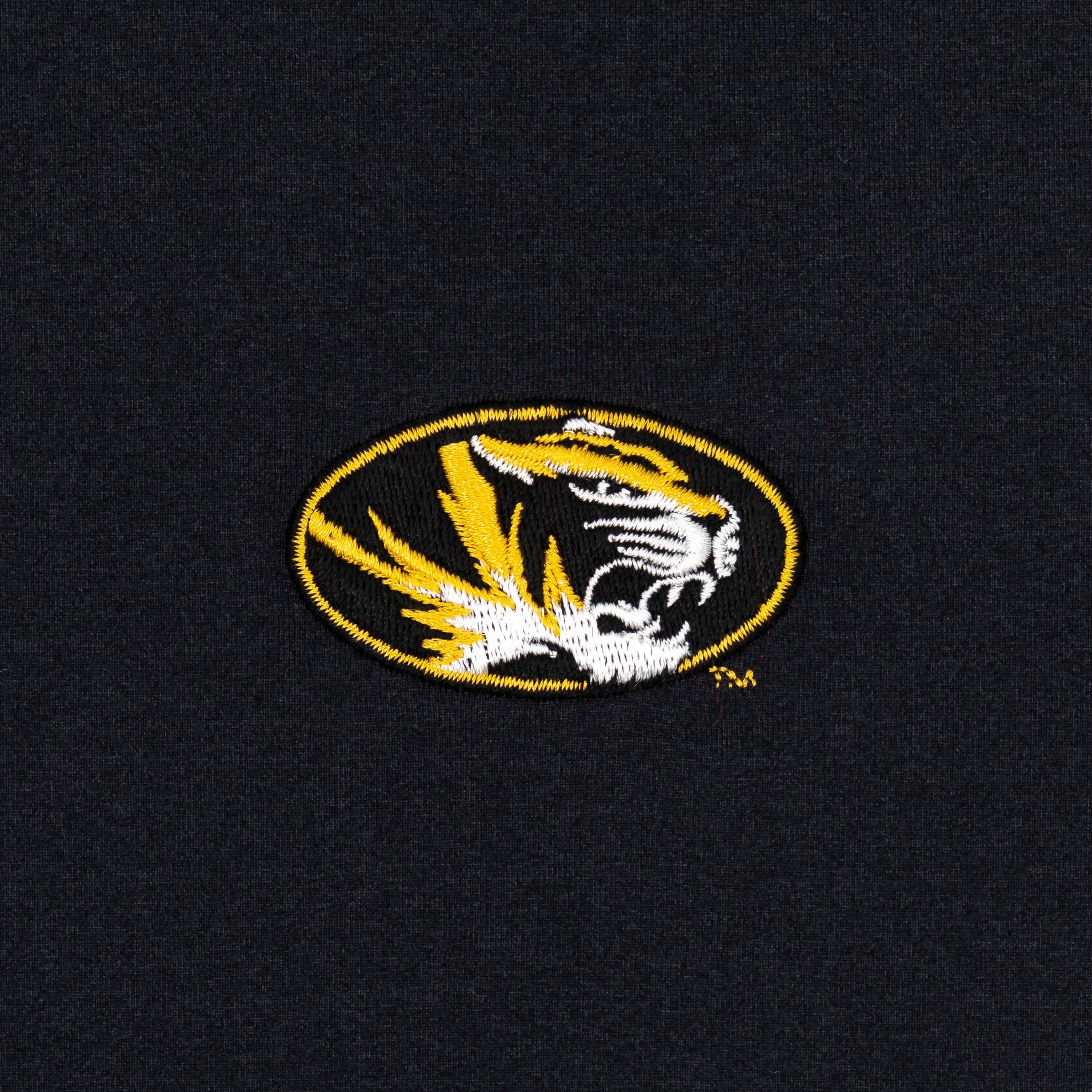 Solid Collegiate Q-Zip - Mizzou | Solid - Black - Mizzou - 2 - Image 3