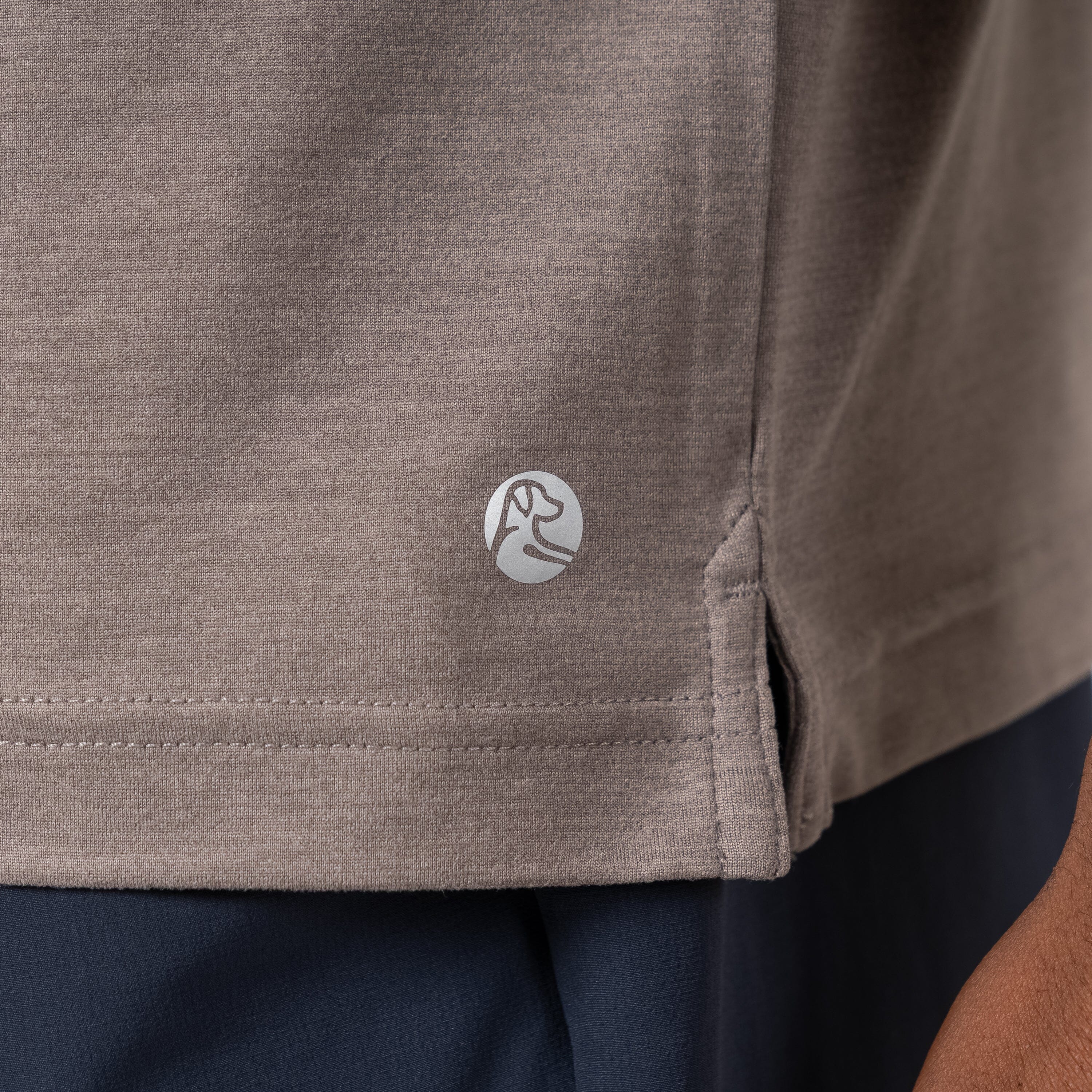 Tailwind Performance Polo | Heather - Greyhawk/Greyhawk - Image 5