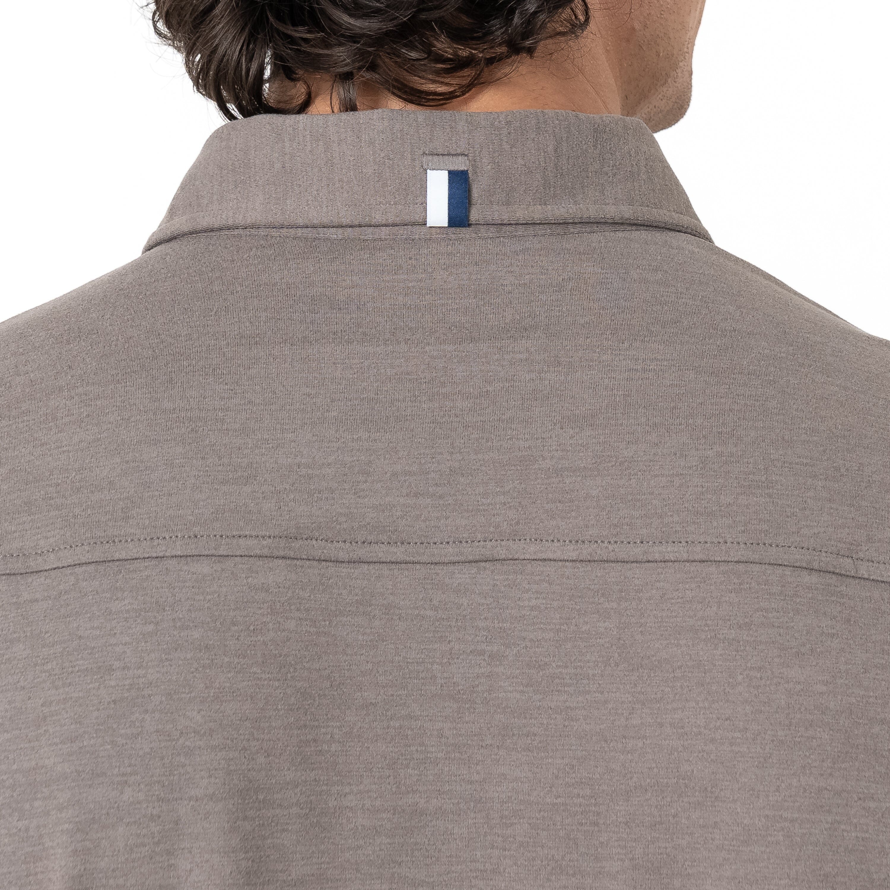 Tailwind Performance Sport Shirt | Heather - Greyhawk/Greyhawk - Image 4