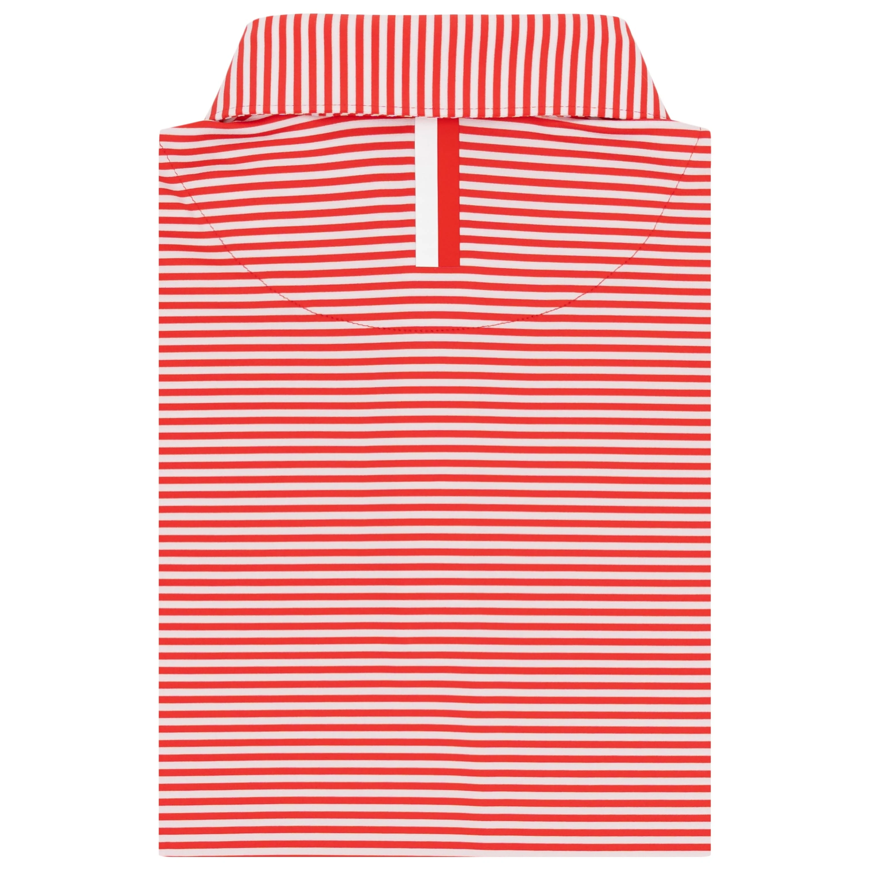 The Birdie Stripe - Louisville | Collegiate Polo | The Birdie Stripe - Cherry Red/White - UL 4 BLACK - Image 2