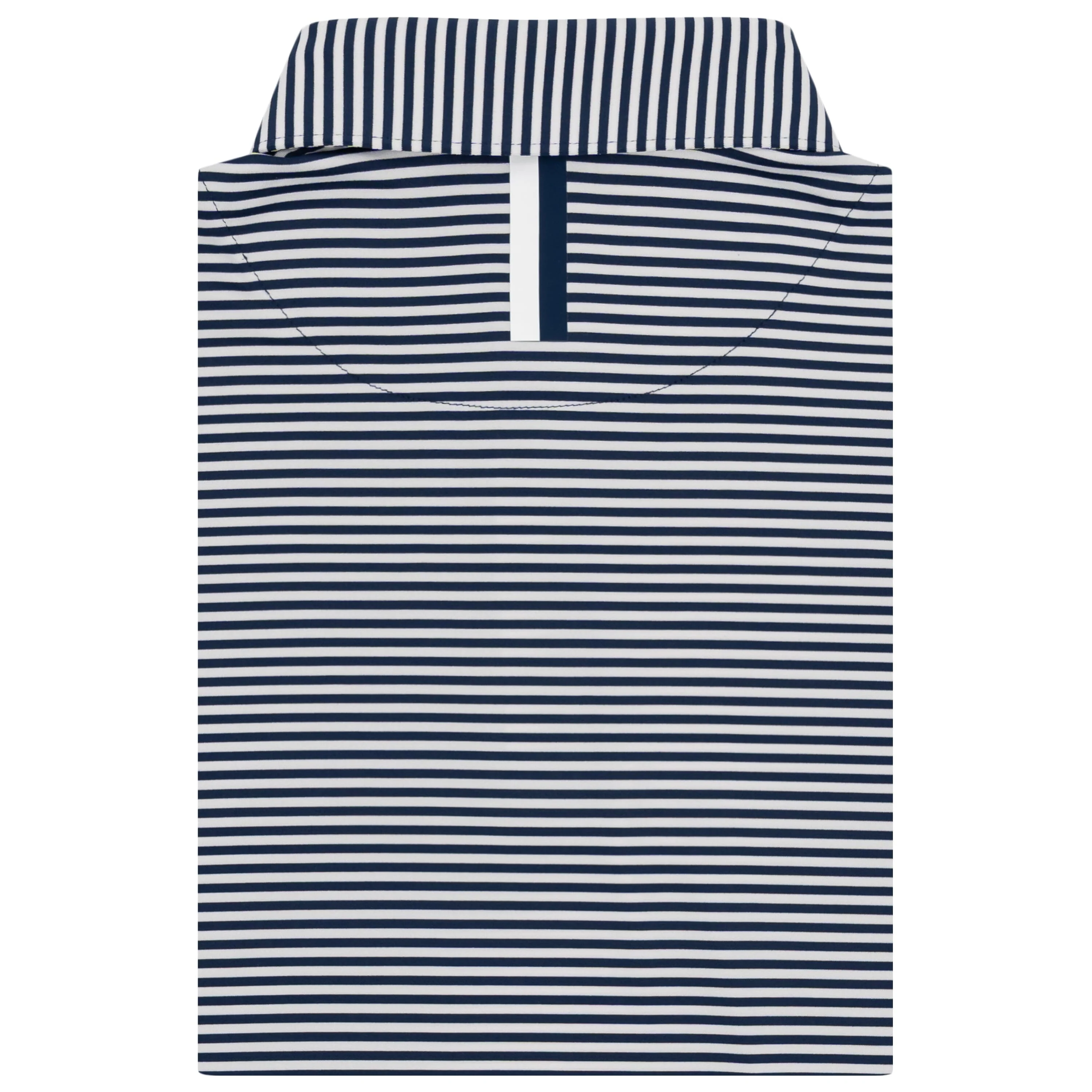 The Birdie Stripe - Illinois | Collegiate Polo | The Birdie Stripe - Fleet Navy/White - IL 2 BLUE - Image 2