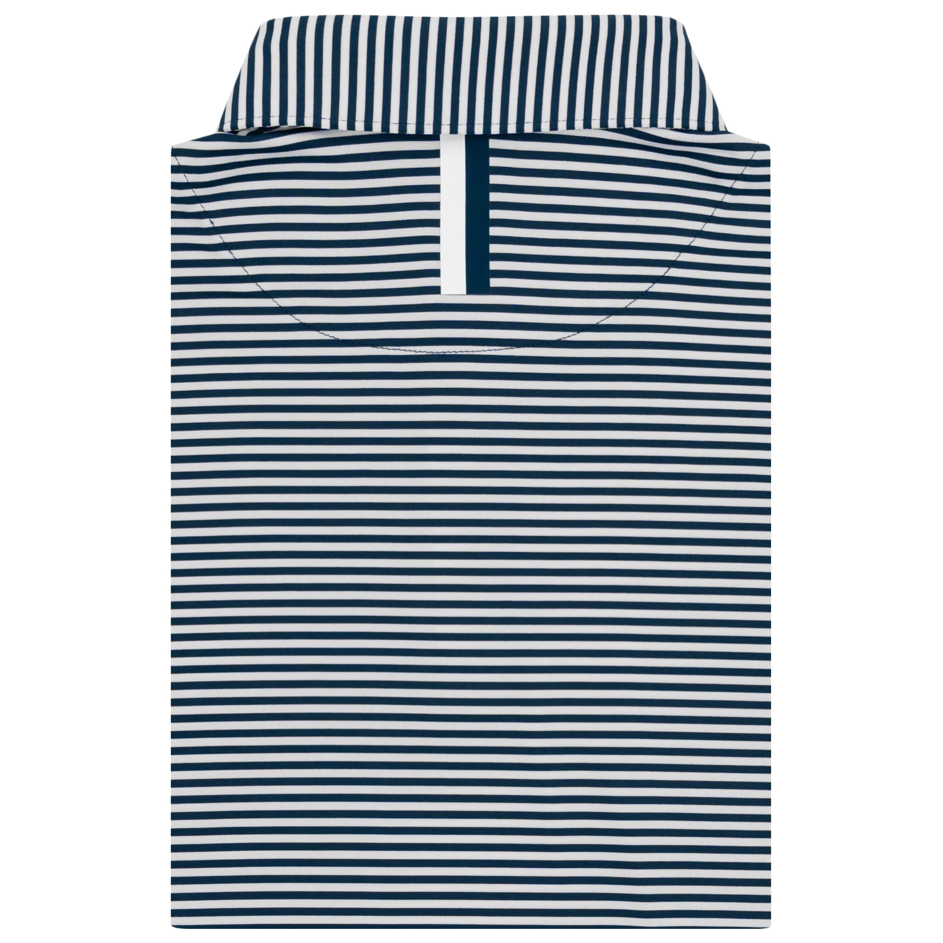 The Birdie Stripe - Notre Dame | Collegiate Polo | The Birdie Stripe - Fleet Navy/White - Notre Dame - 1 - Image 2
