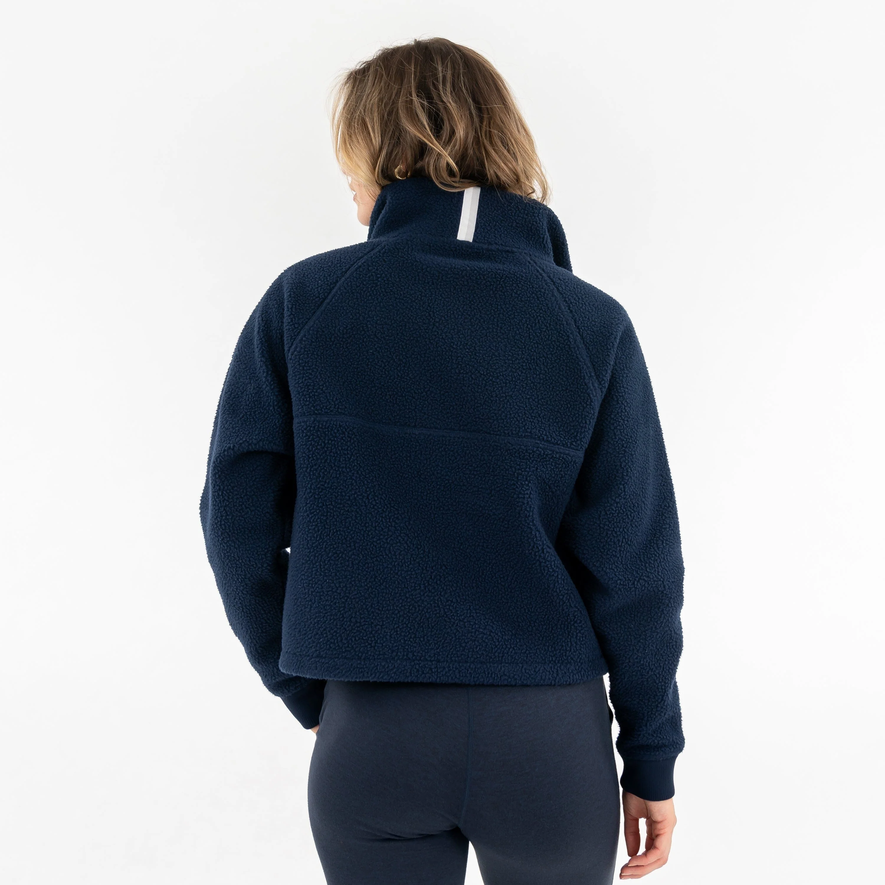 Rivanna Fleece Pullover | Solid - Fleet Navy - Image 3