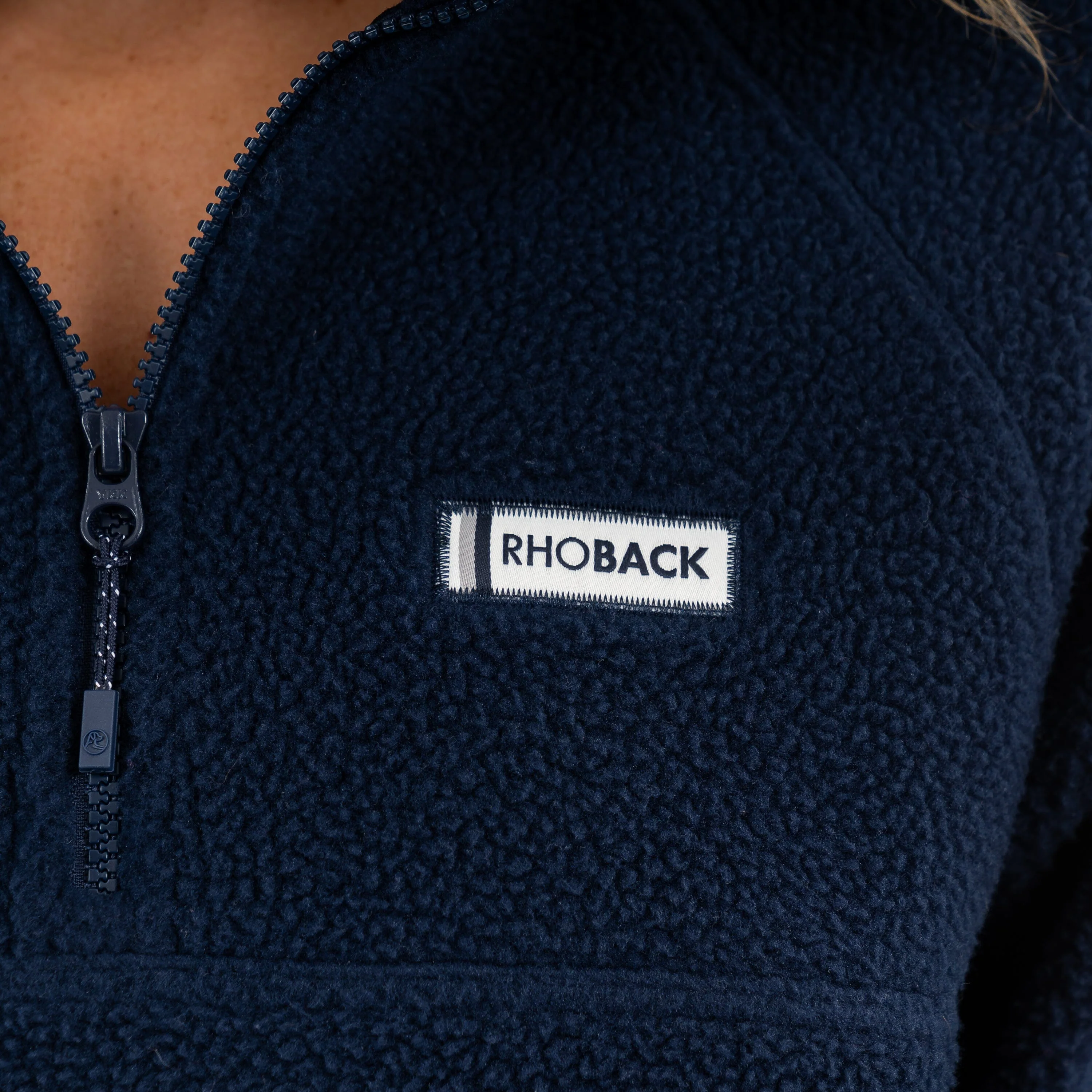 Rivanna Fleece Pullover | Solid - Fleet Navy - Image 8