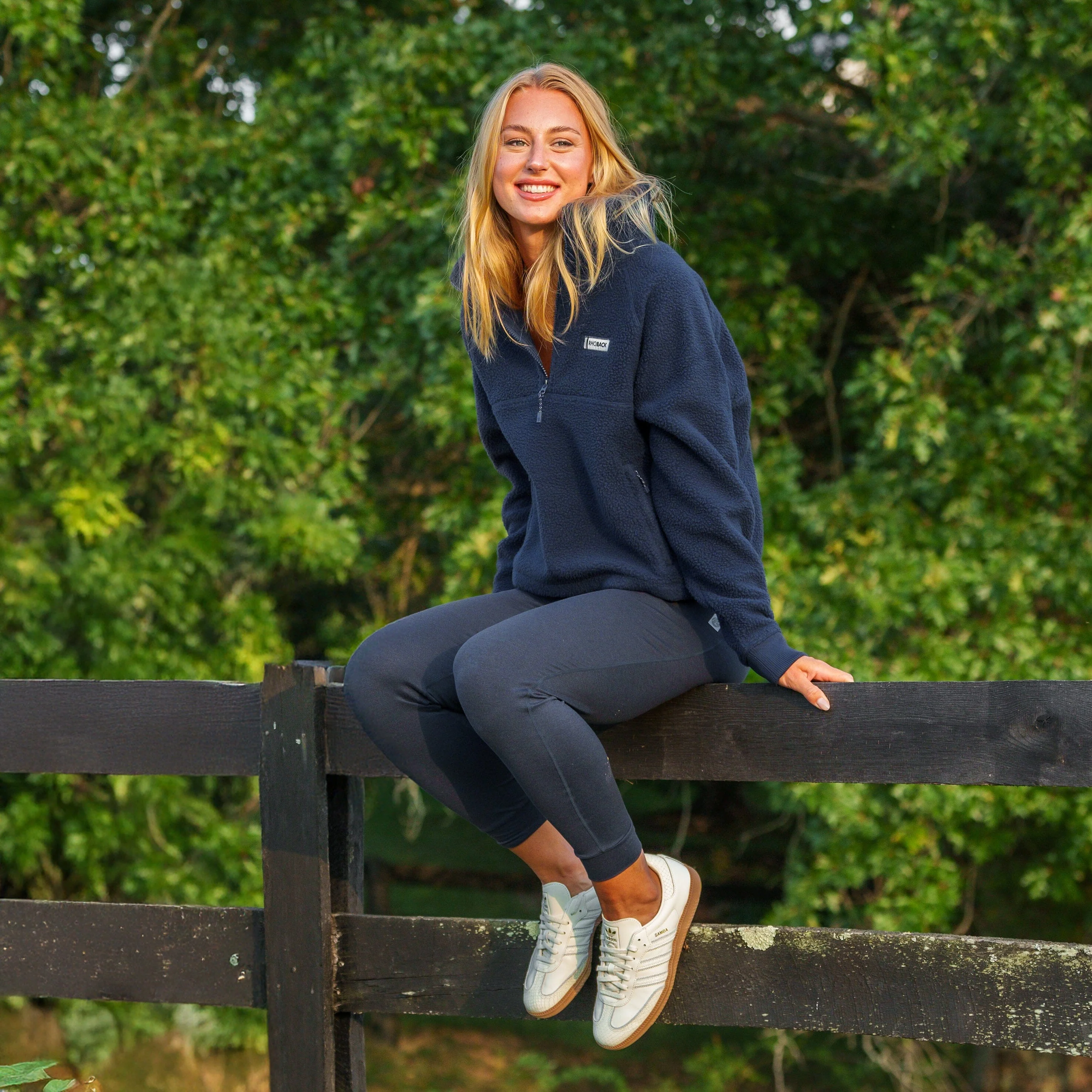Rivanna Fleece Pullover | Solid - Fleet Navy - Image 9