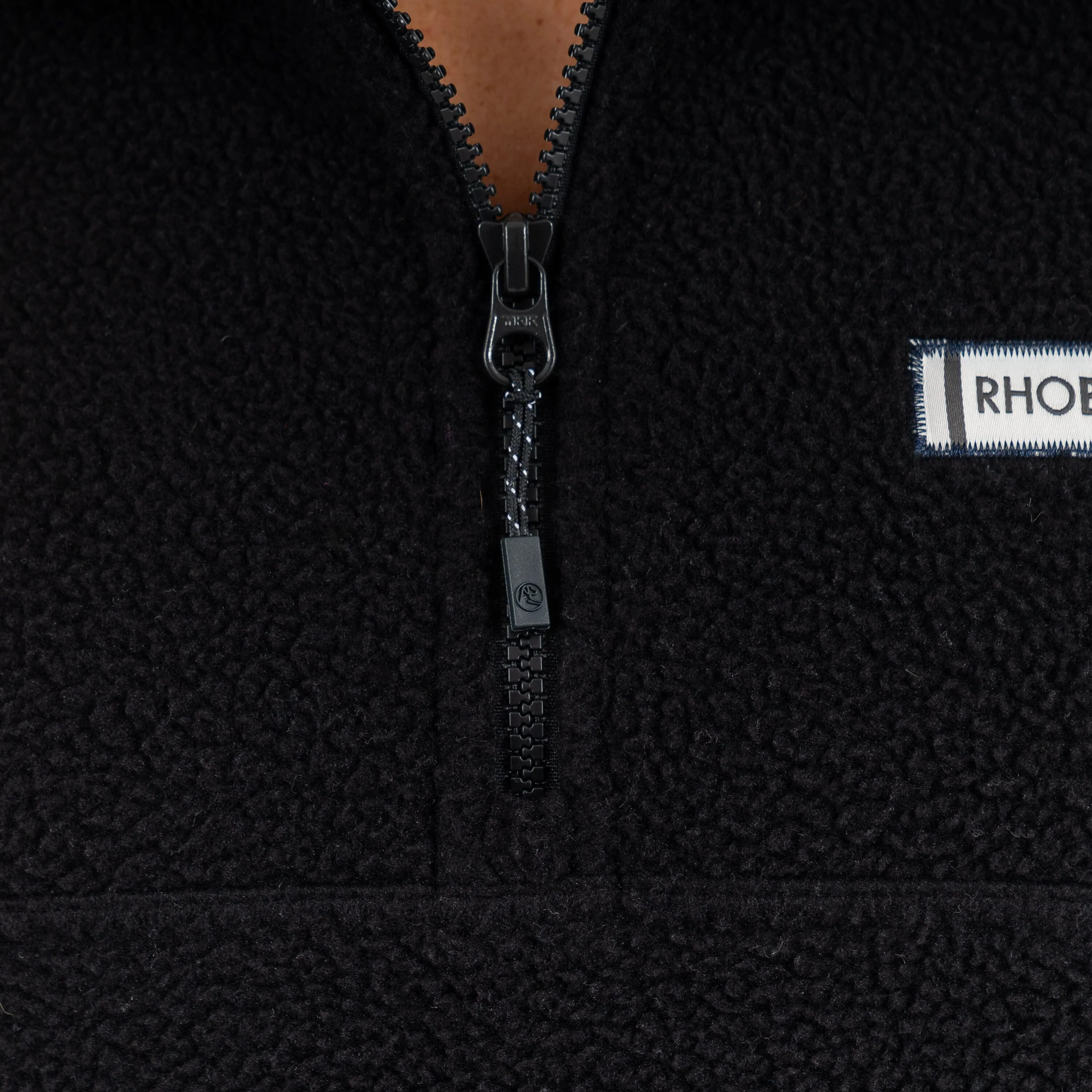 Rivanna Fleece Pullover | Solid - Midnight Black - Image 6