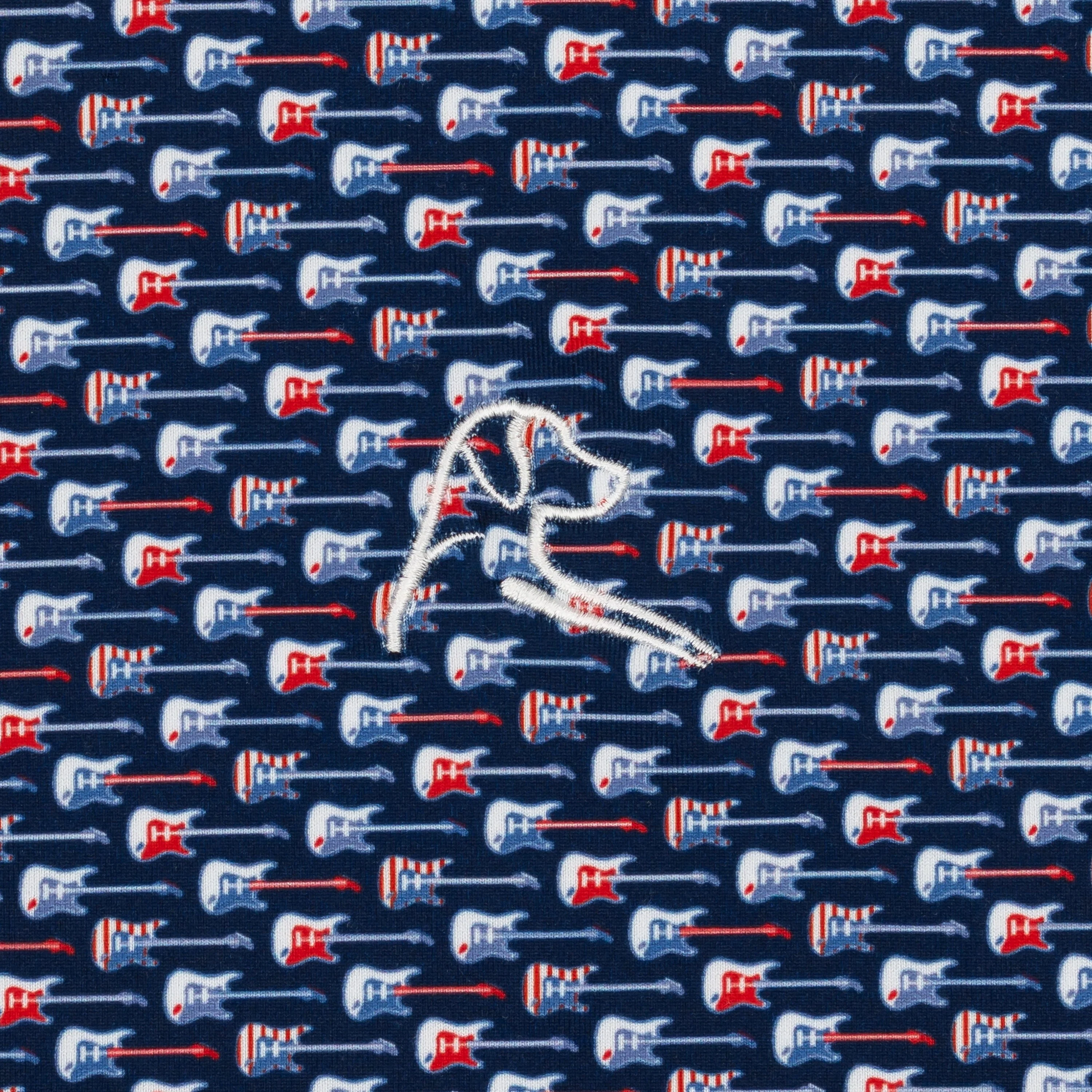 The American Rhapsody | Performance Polo | The American Rhapsody - Fleet Navy/White - Image 3
