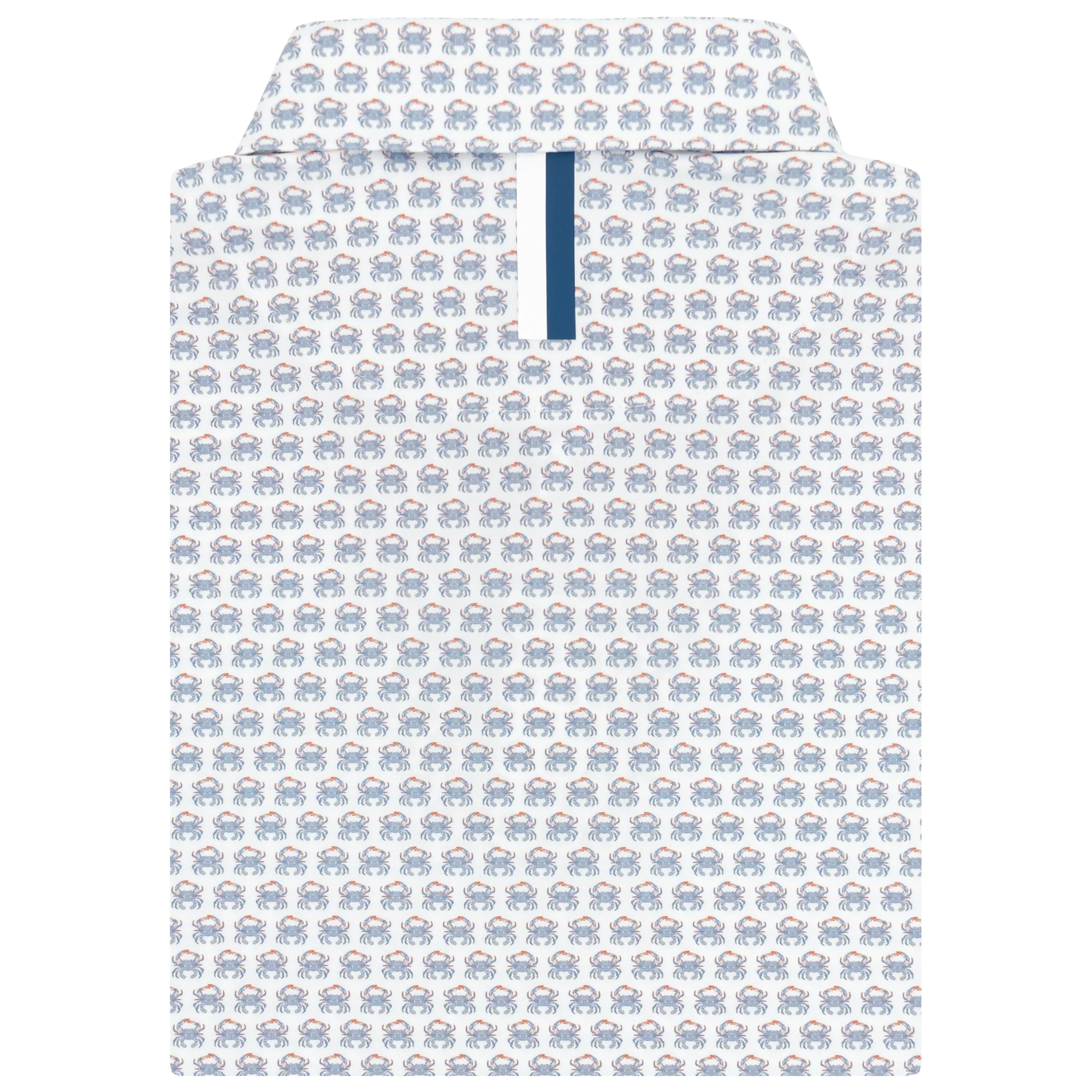 The Blue Crab | Performance Polo | The Blue Crab - White - Image 2
