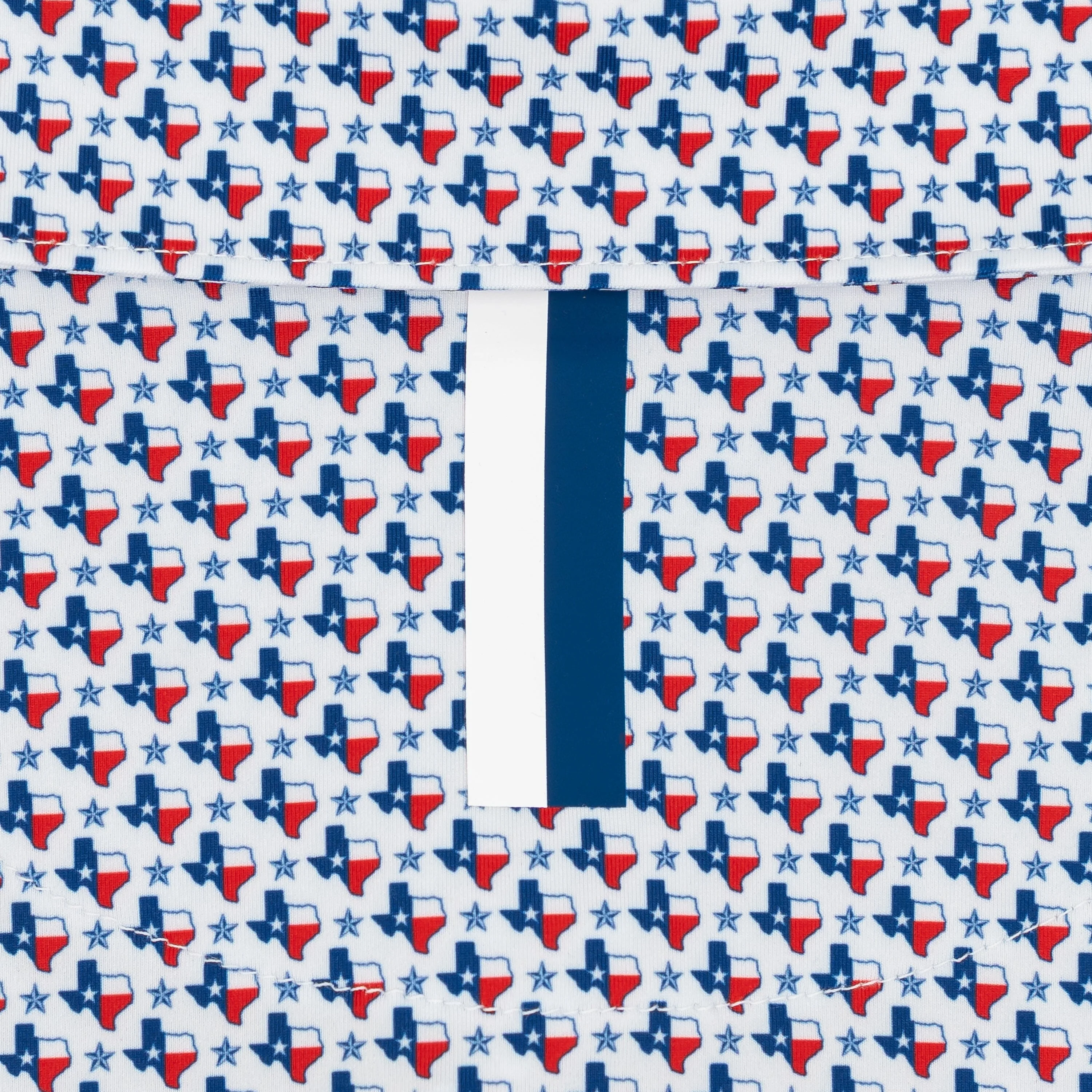 The Everythings Bigger | Performance Polo | The Everythings Bigger - White/Shoal Blue - Image 4