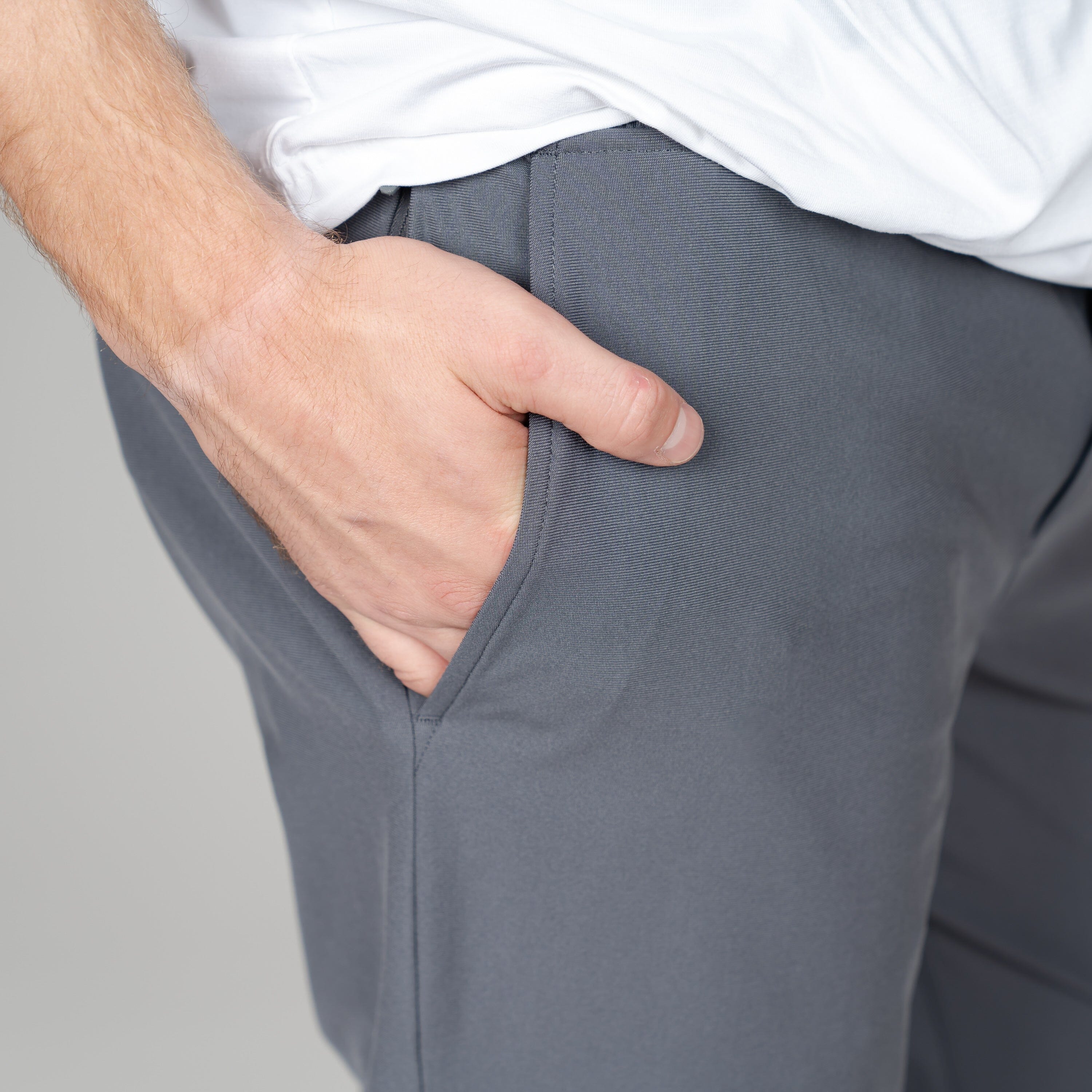 Delta Performance Jogger | Solid - Charcoal Grey - Image 6