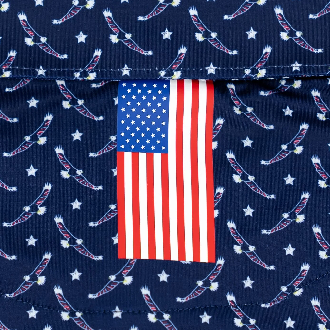 The Lil' Bald Eagle | Performance Polo | The Bald Eagle - Admiral Navy - USA - Image 3