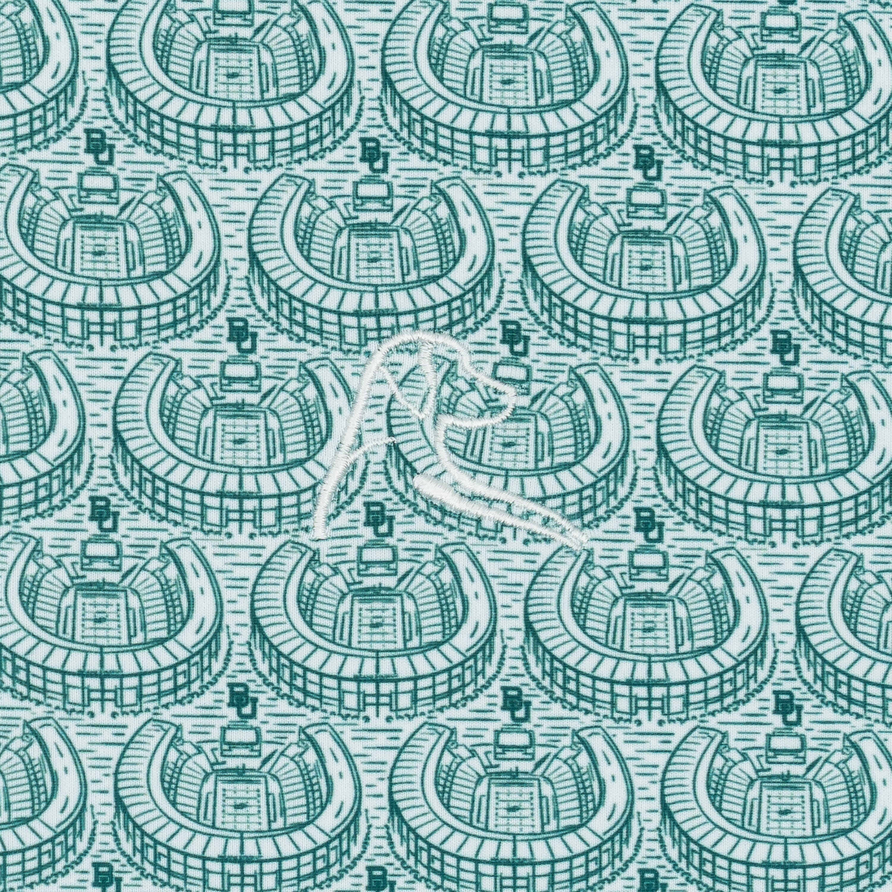 The Baylor McLane Stadium | Collegiate Polo | The Baylor McLane Stadium - White/Evergreen - Image 3