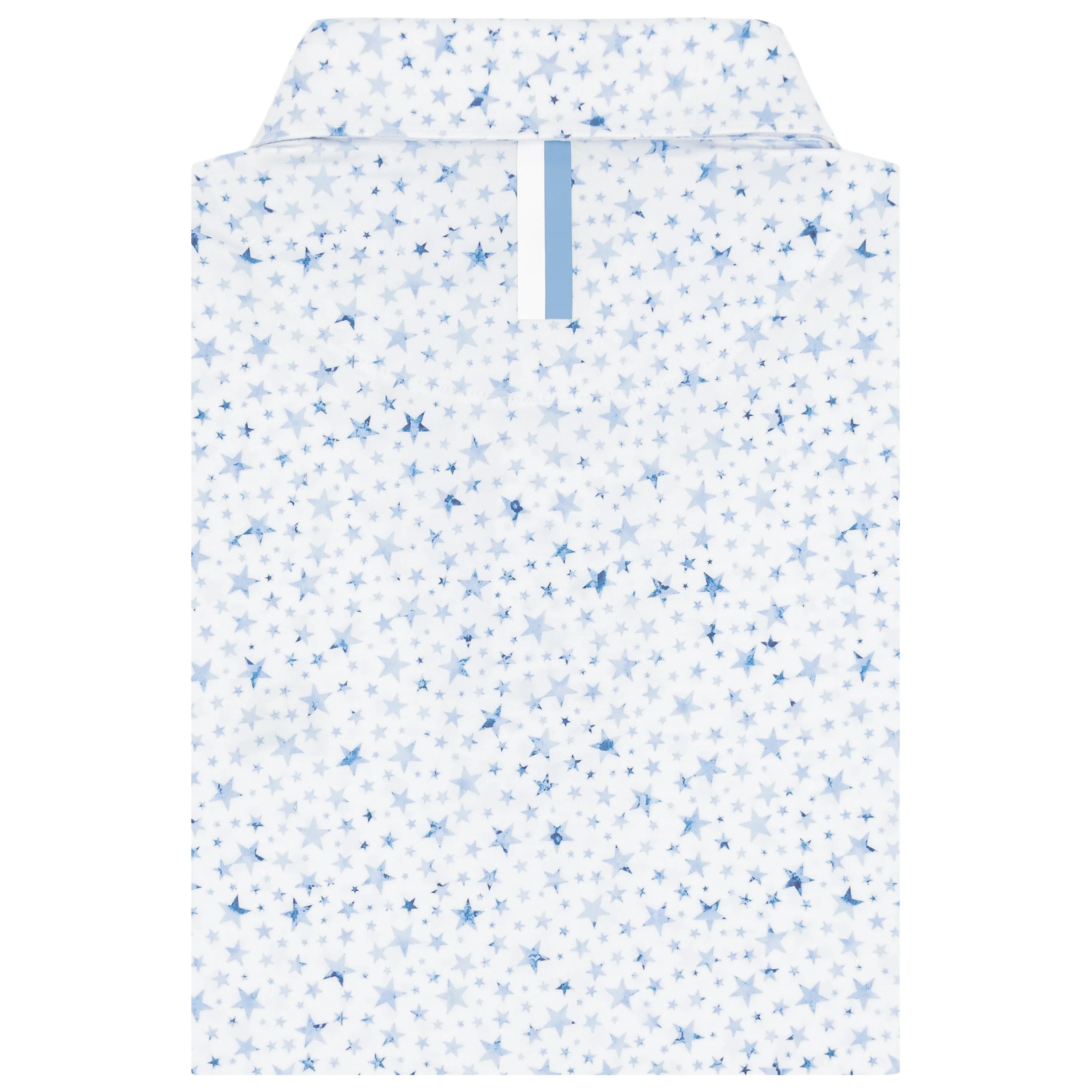 The North Star | Performance Polo | The North Star - White/Baby Blue - Image 2