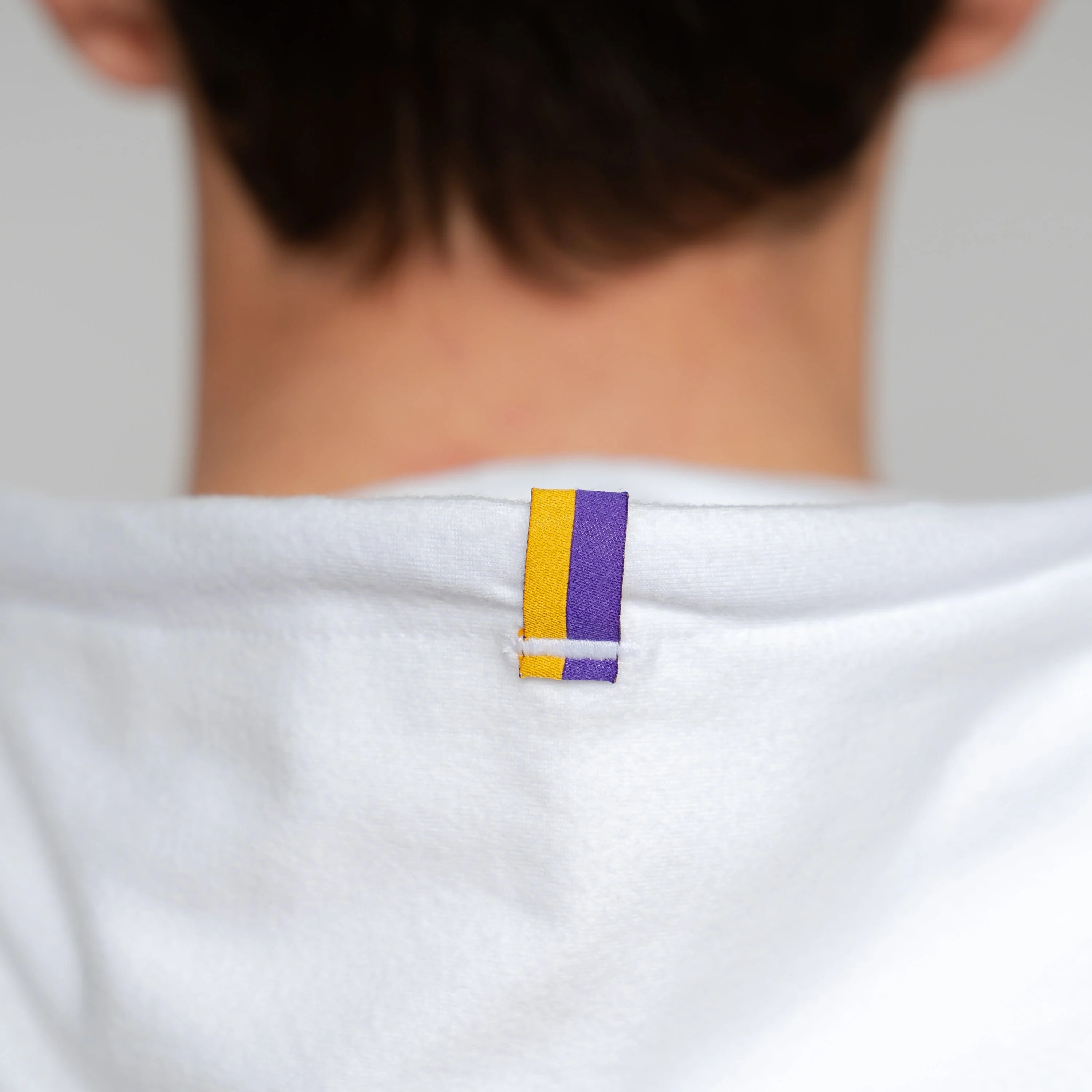Hesi Collegiate Hoodie - LSU | Solid - White - LSU - 1 - Image 4