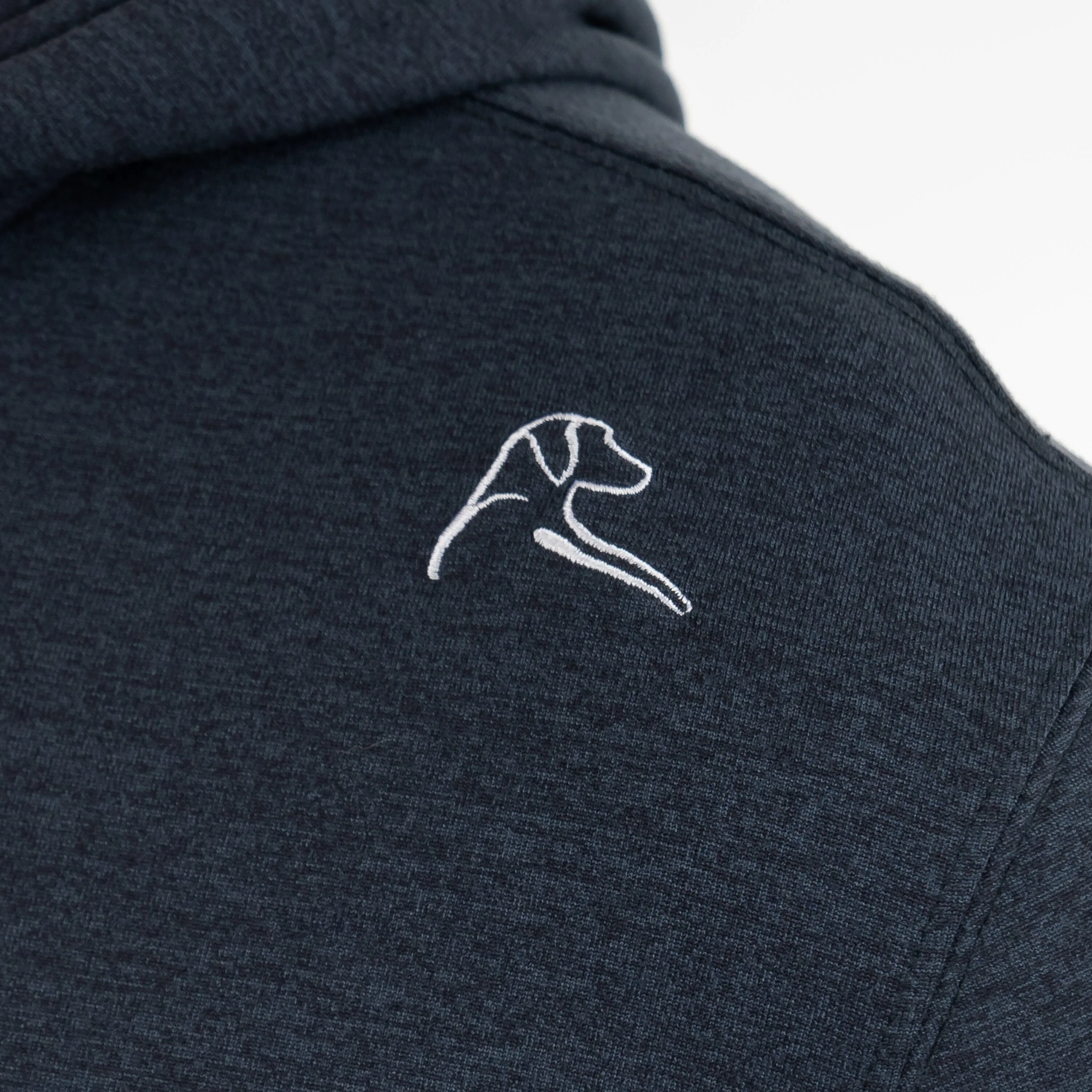 Hesi Performance Hoodie | Heather - Postgame Grey/Midnight Black - Image 5
