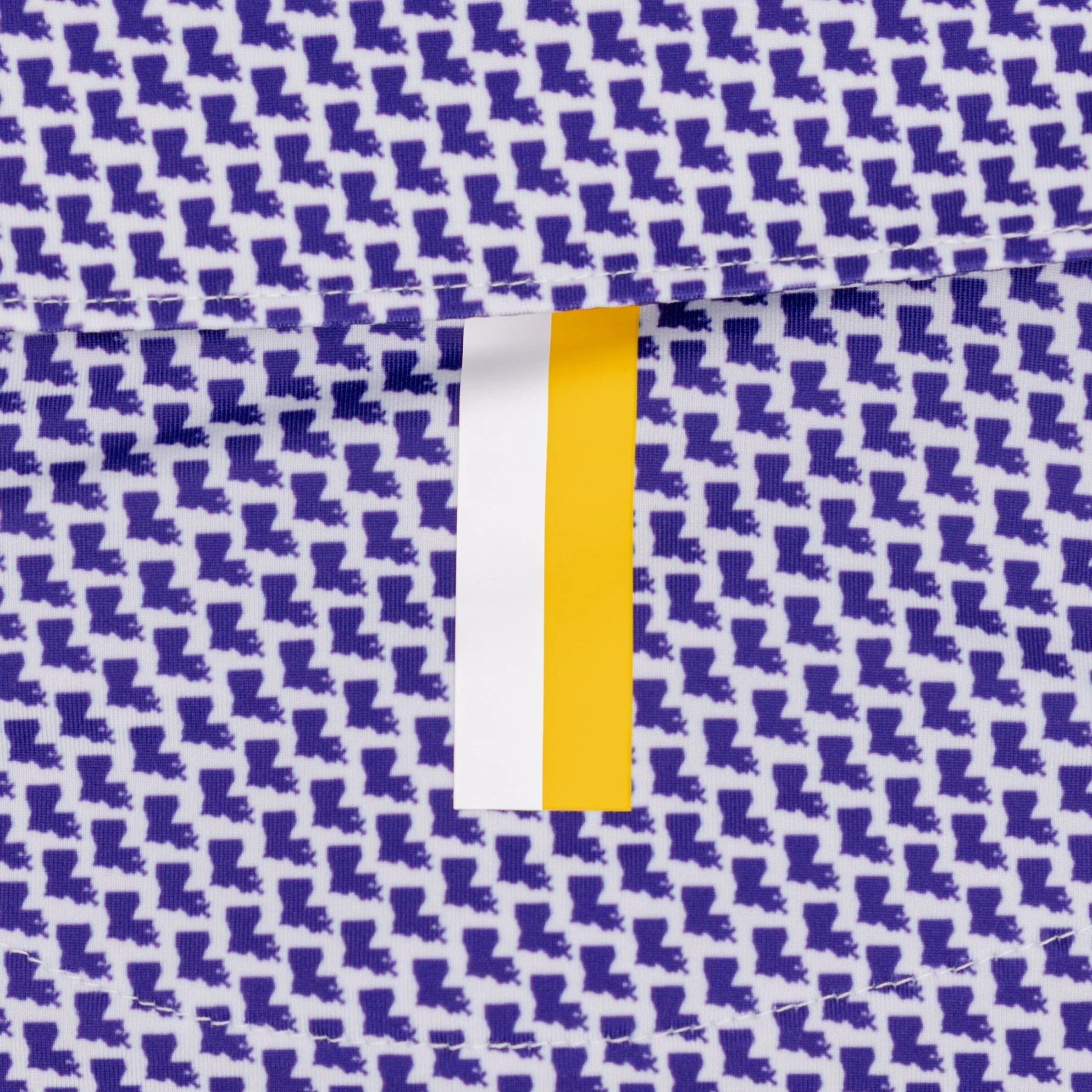 The Bayou | Performance Polo | The Bayou - Reauxback Purple/White - Image 4