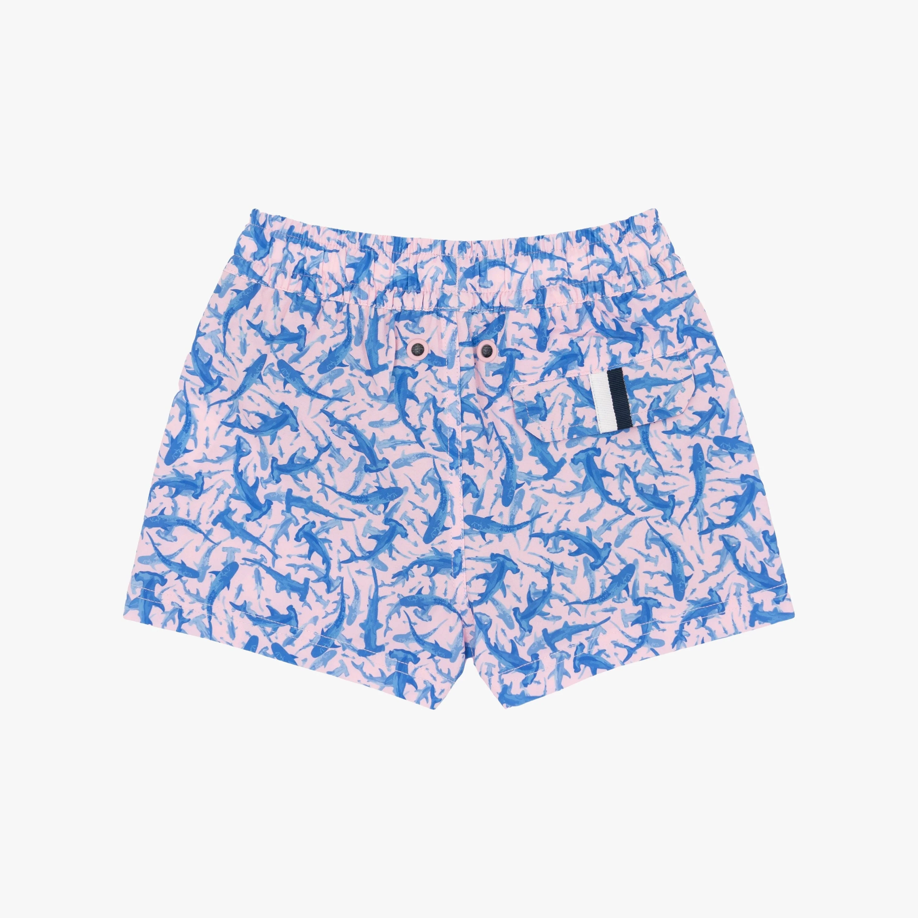 Lil' Medley Swim Trunk | The Hammertime - Lotus Pink/Lavender Blue - Image 2