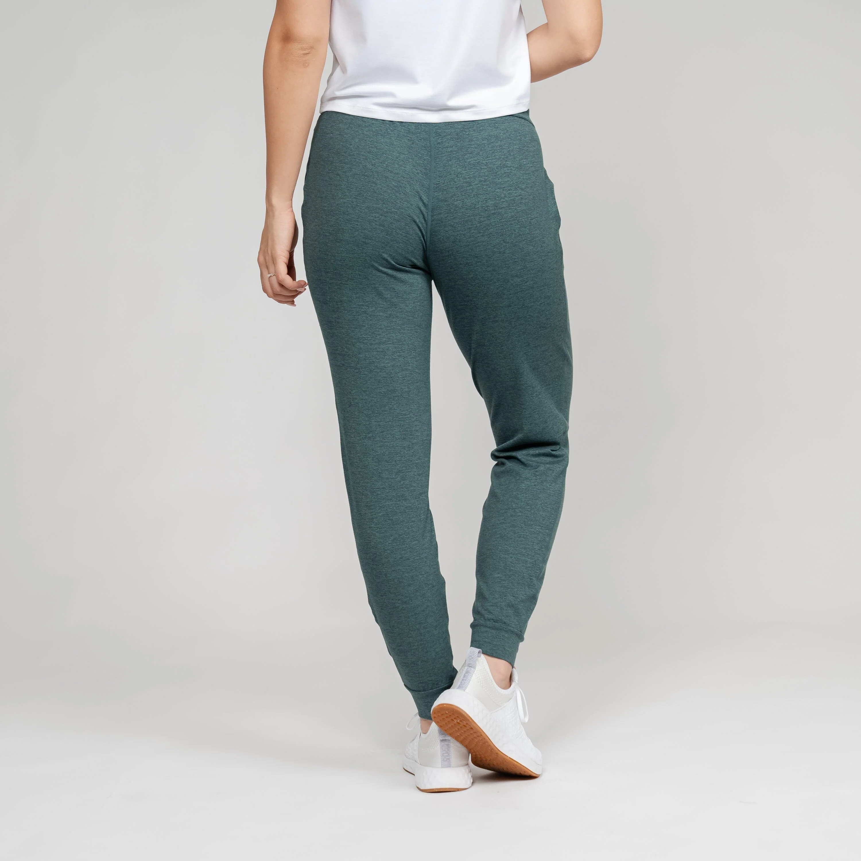 Tempo Performance Jogger | Heather - Ponderosa Green/Willow Green - Image 2