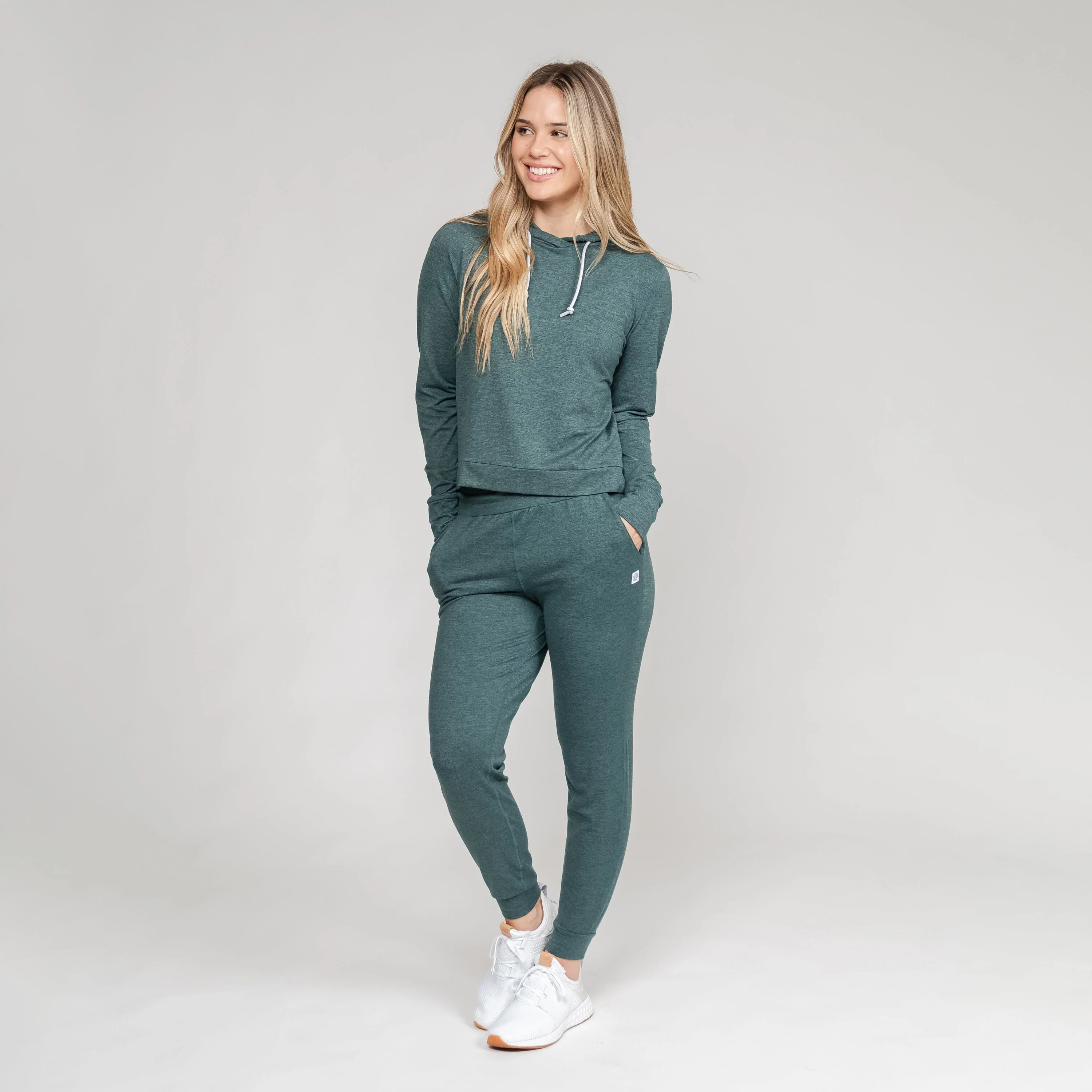 Tempo Performance Jogger | Heather - Ponderosa Green/Willow Green - Image 4